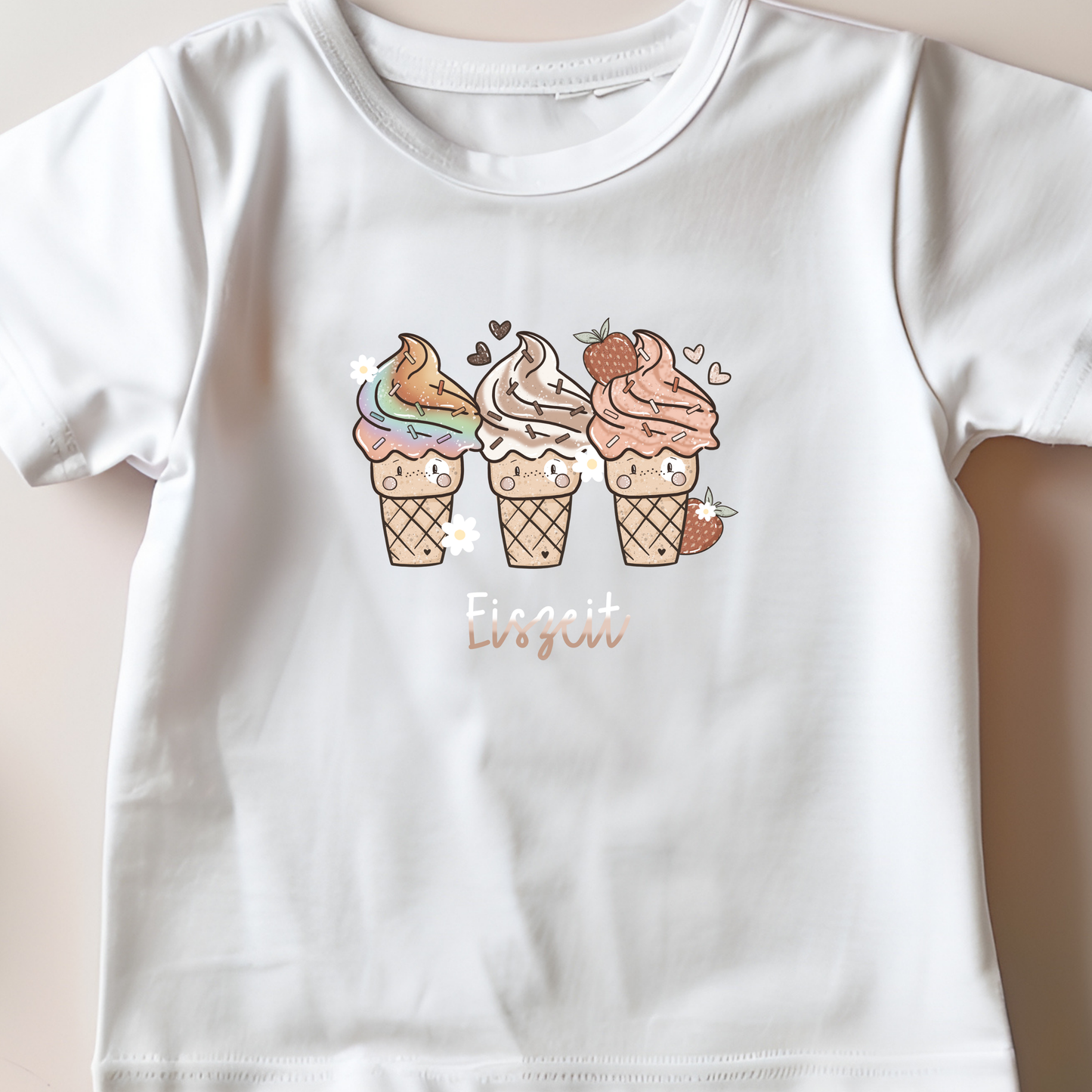 Eiszeit Bügelbild Eigenproduktion