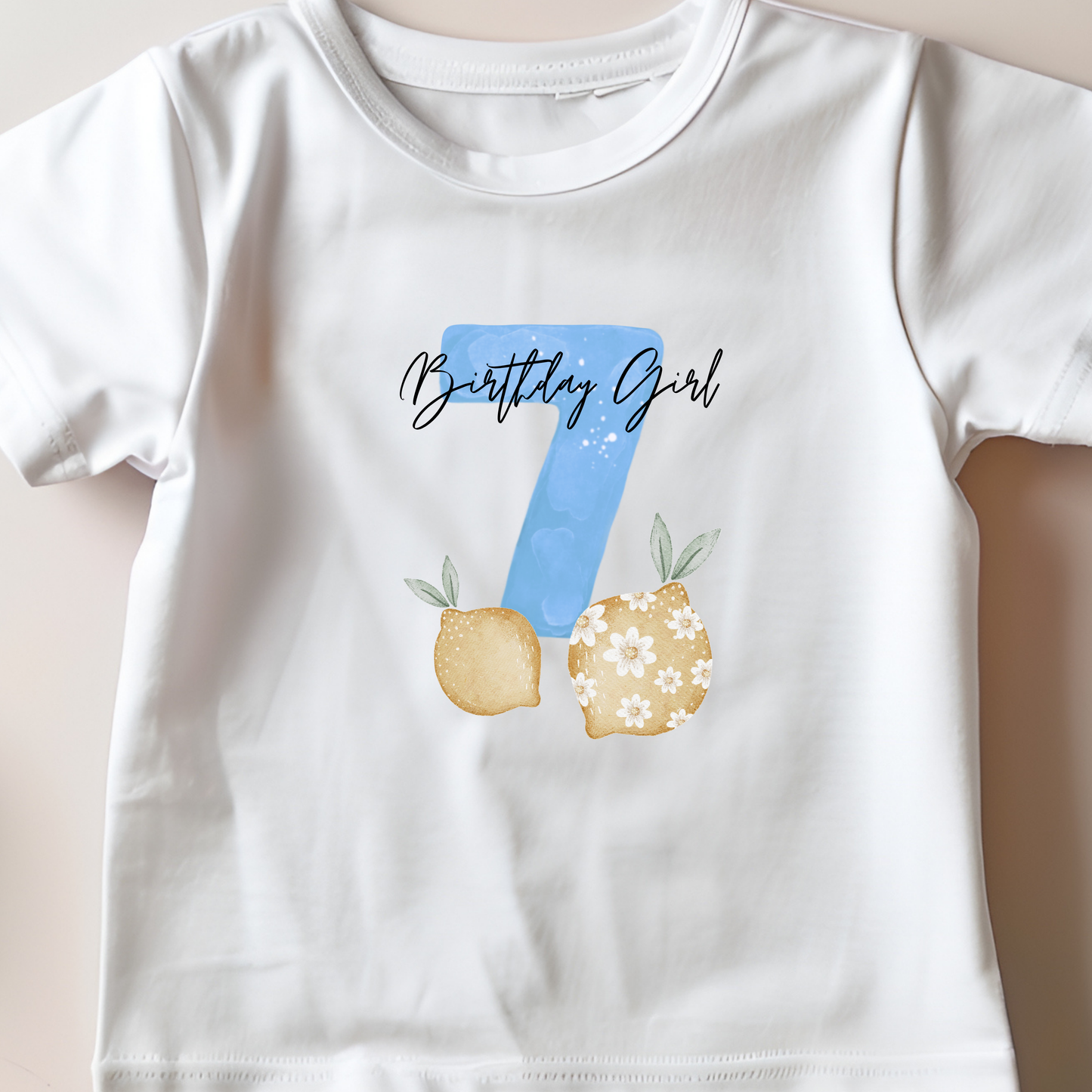 Zitronen - Bügelbild Eigenproduktion