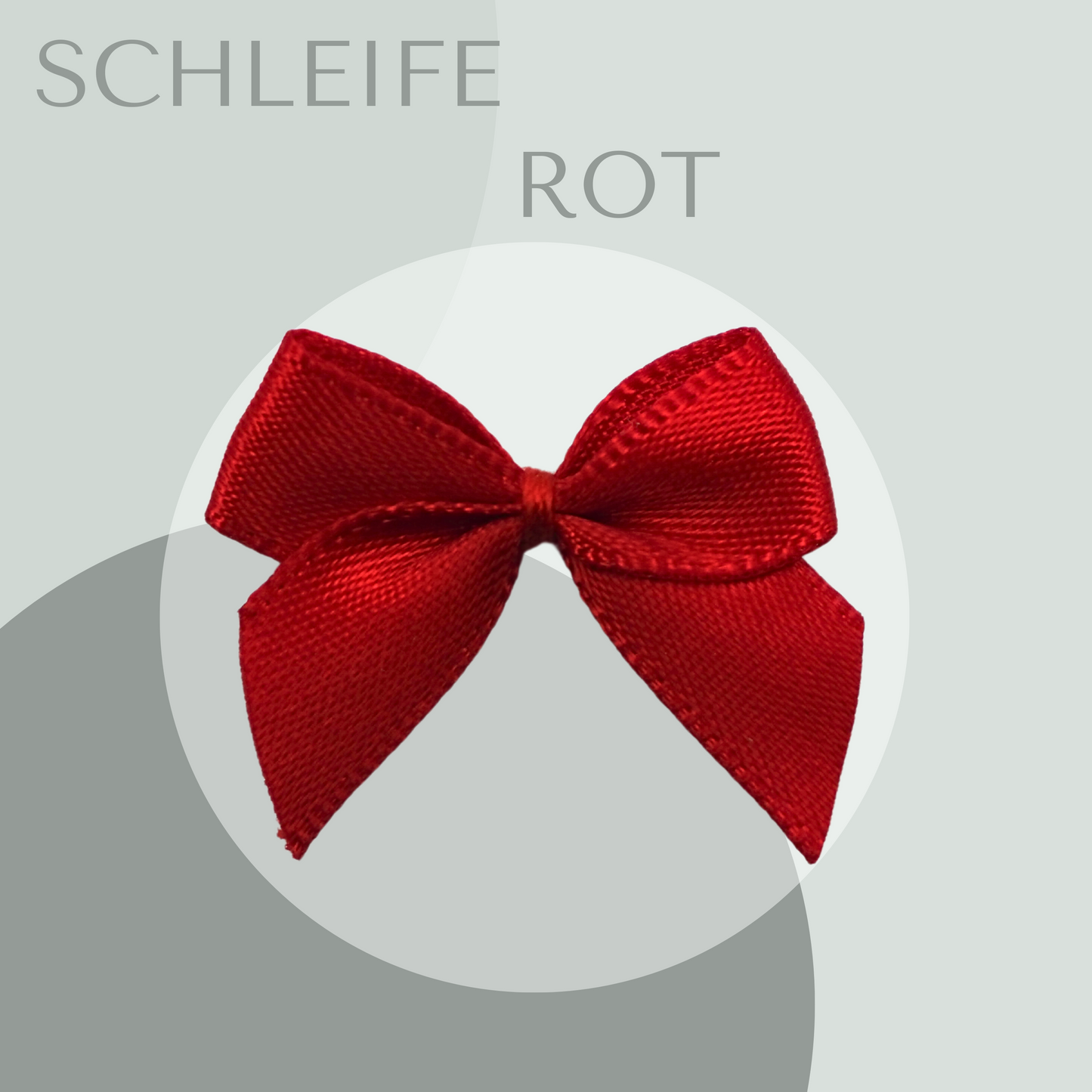 5 Schleifen klein Rot