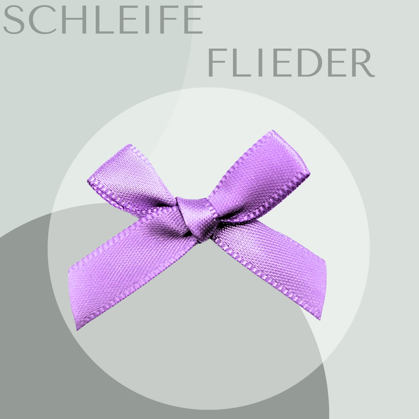 Schleife Mittel in Flieder