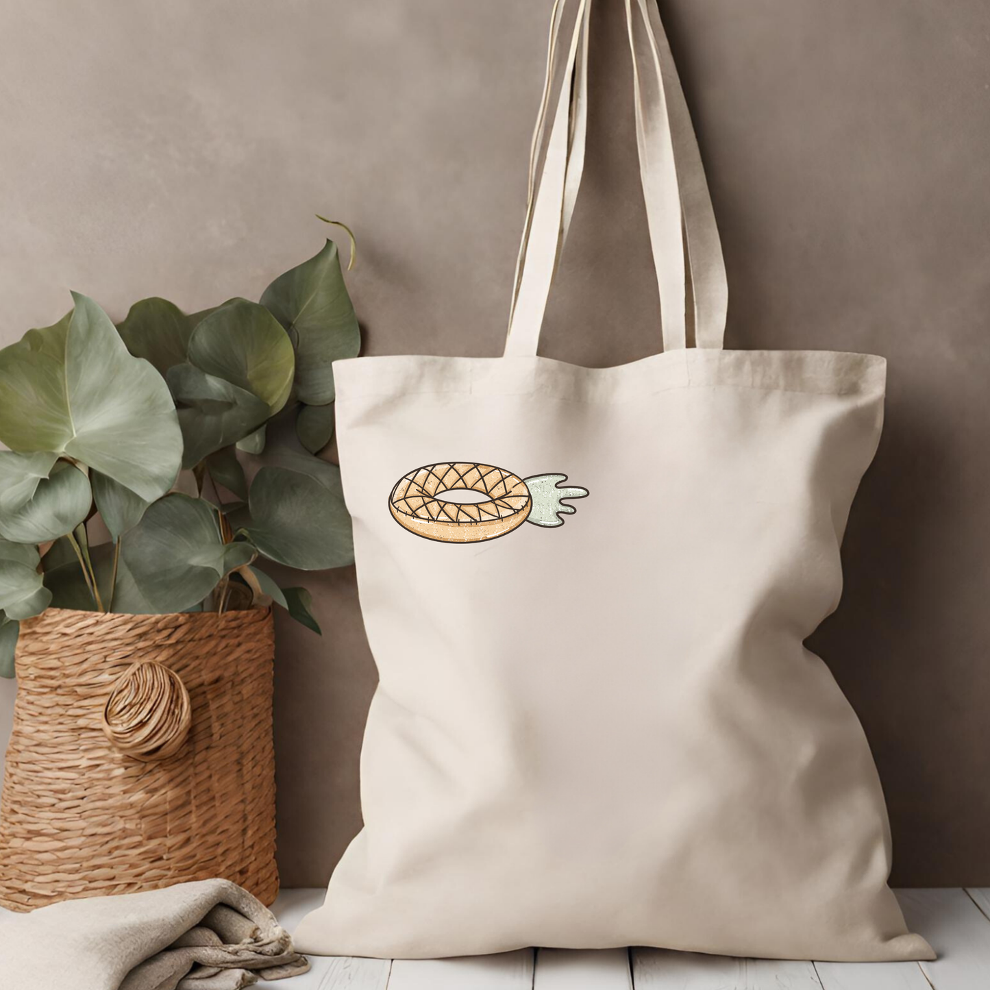 Ananas Reifen Bügelbild Eigenproduktion