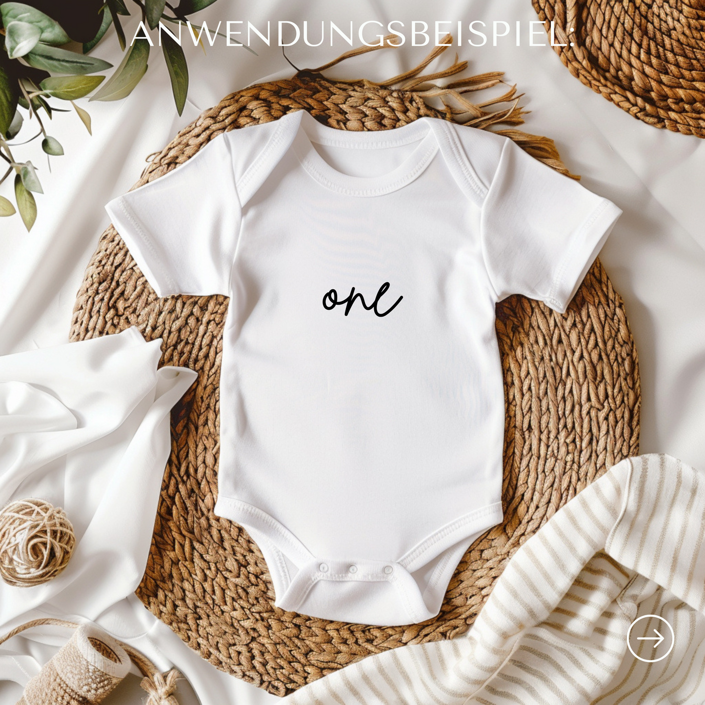 Geburtstag Bügelbild Mix-and-Match ohne Motiv