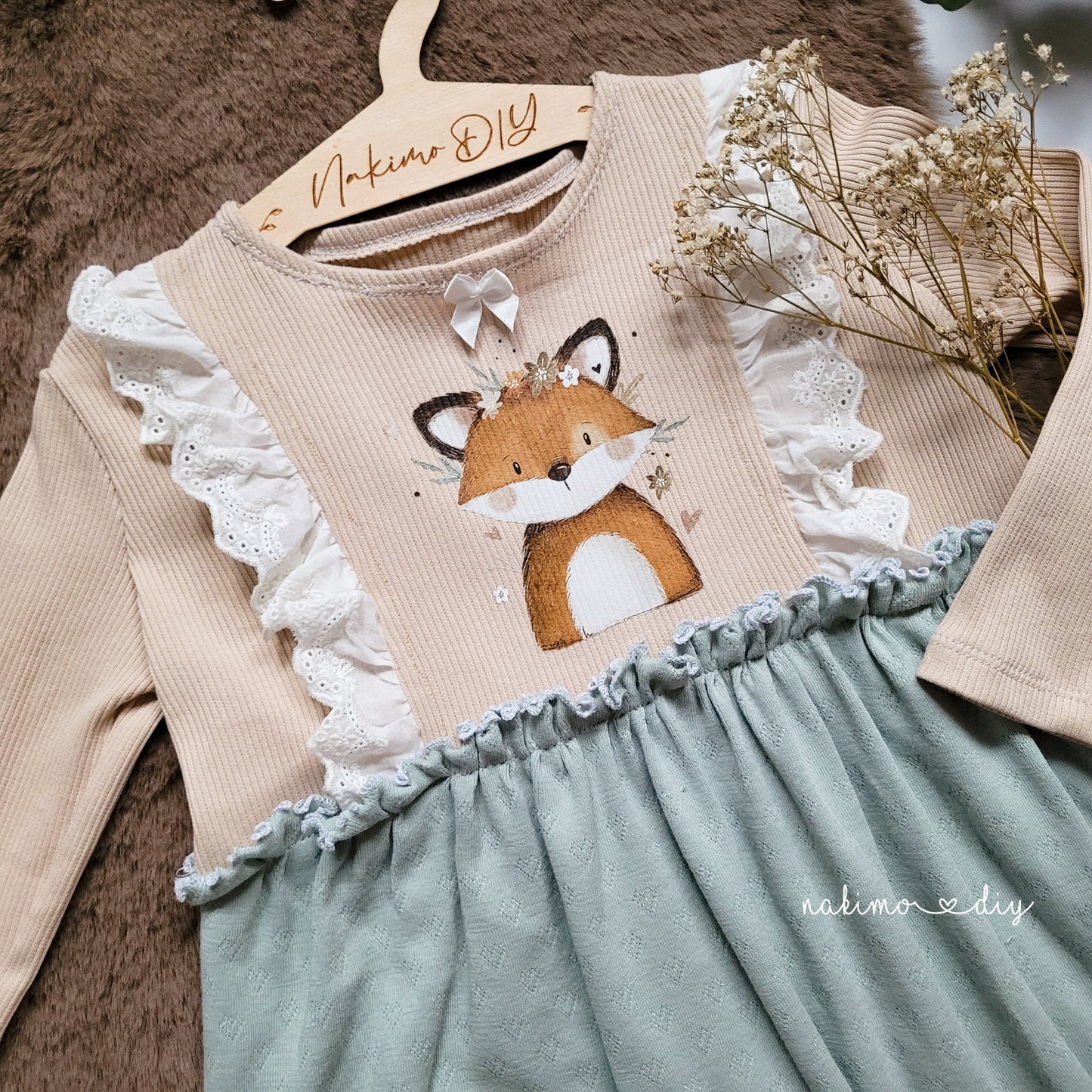 Fuchs - Bügel-Bild Bügelbild Eigenproduktion