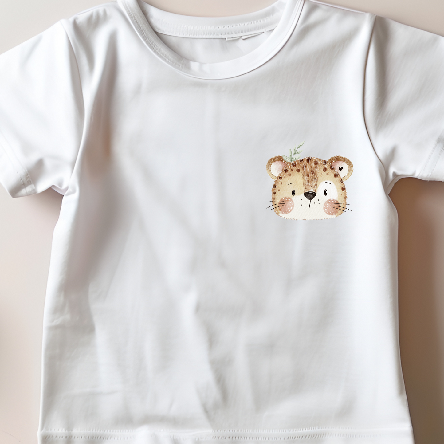 Leopard - Bügelbild Eigenproduktion