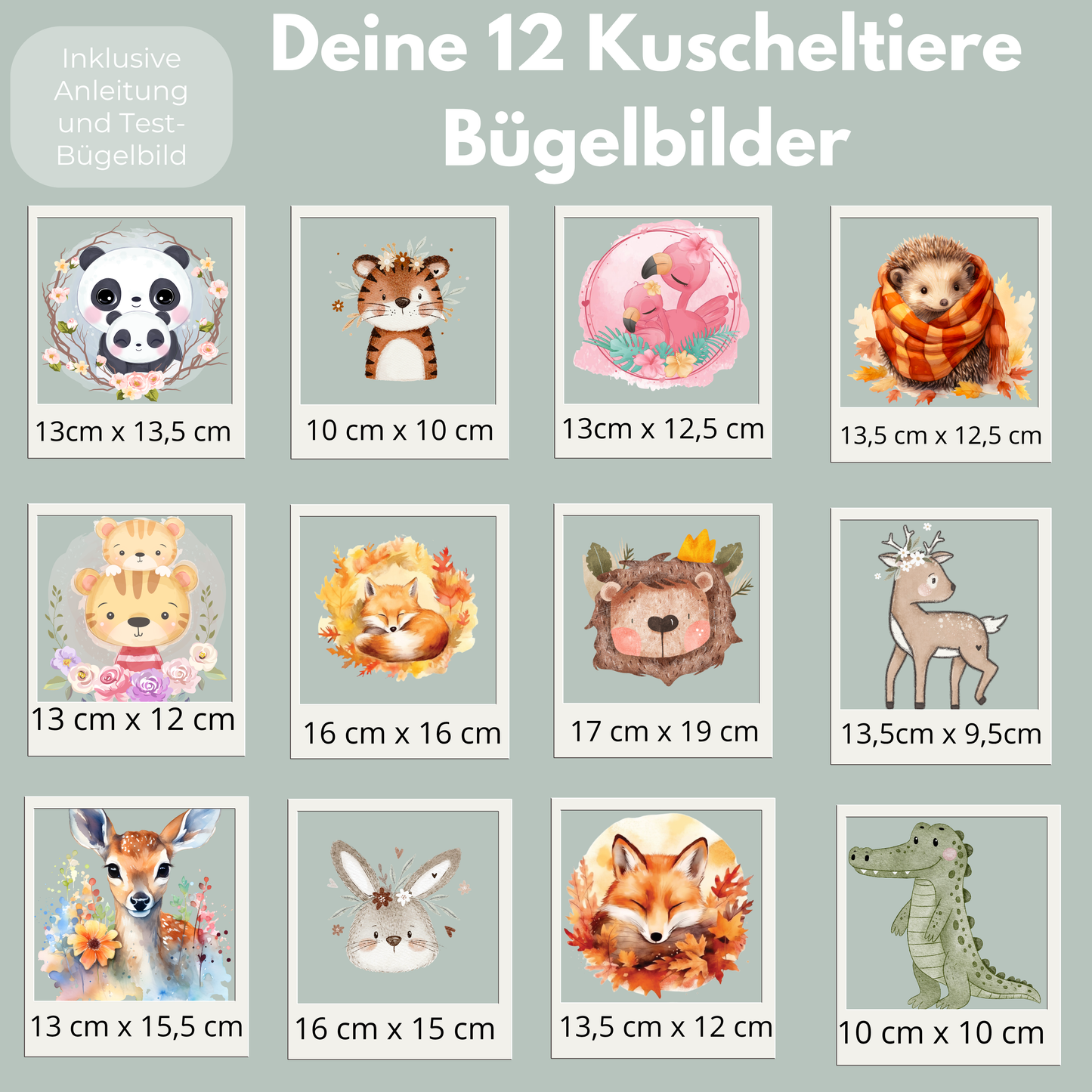 Zauberwald SALE Bundle Bügelbild Eigenproduktion