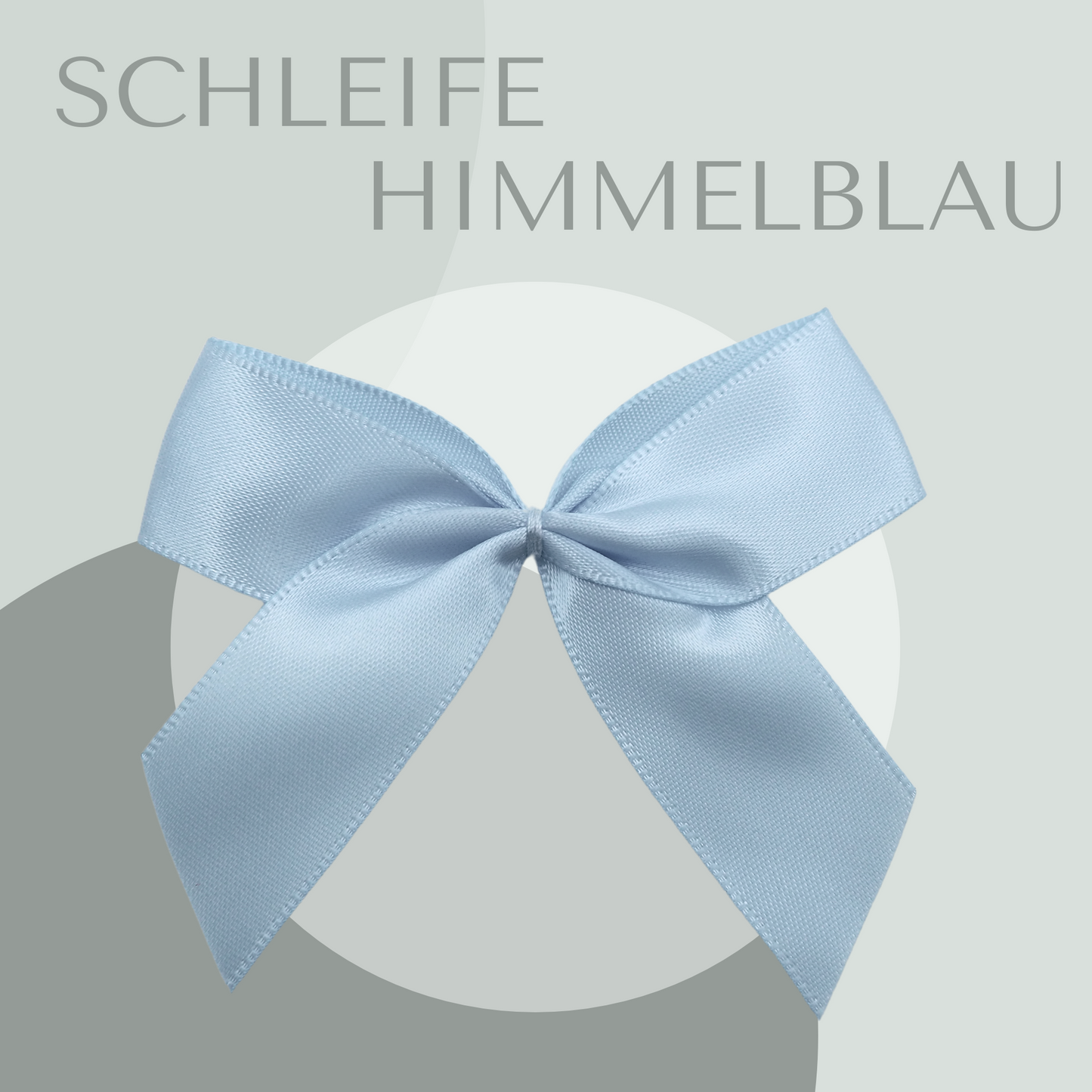 2 Schleifen Groß Himmelblau