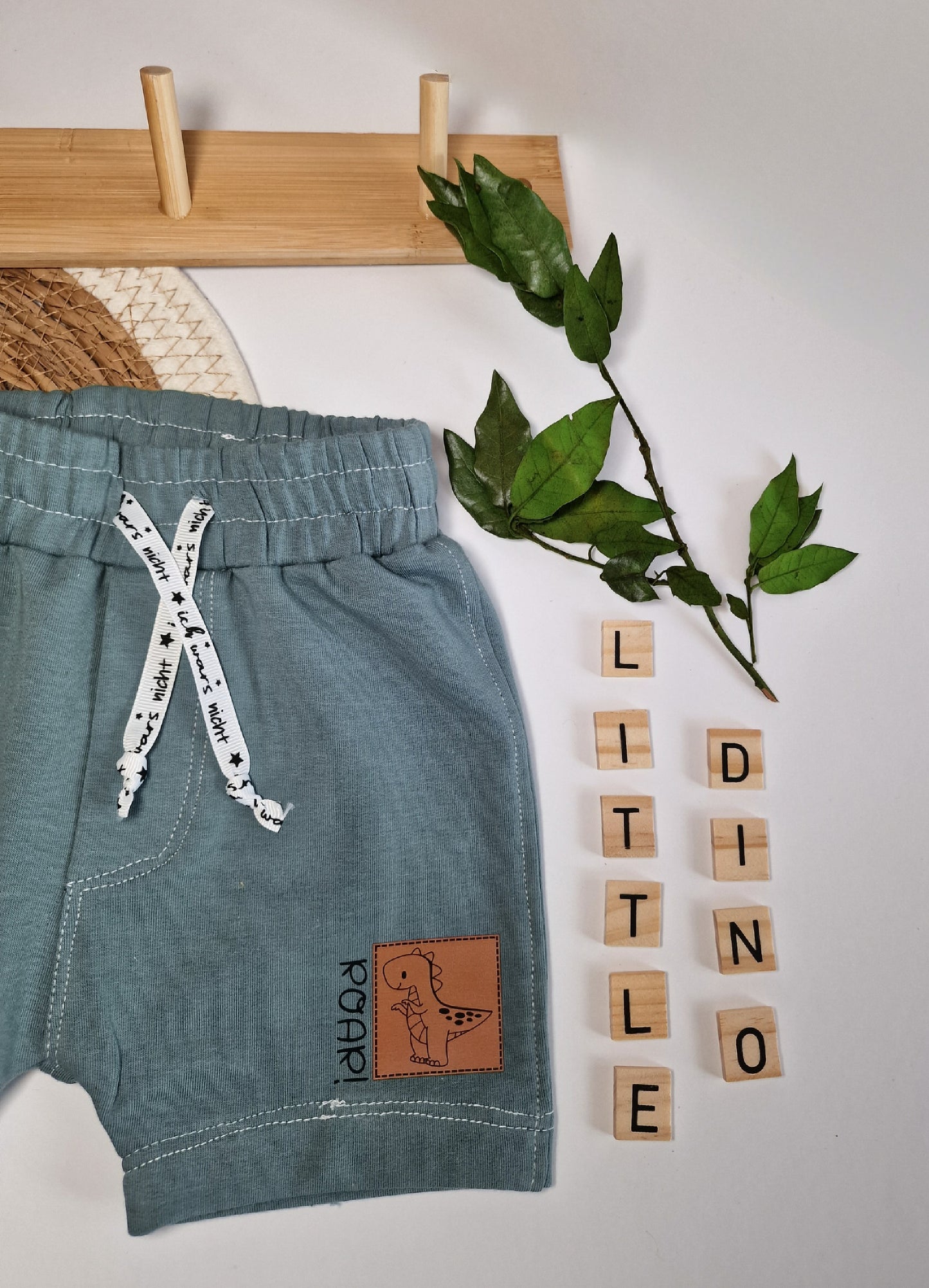 Dino Bügel Label Bügellabel Eigenproduktion