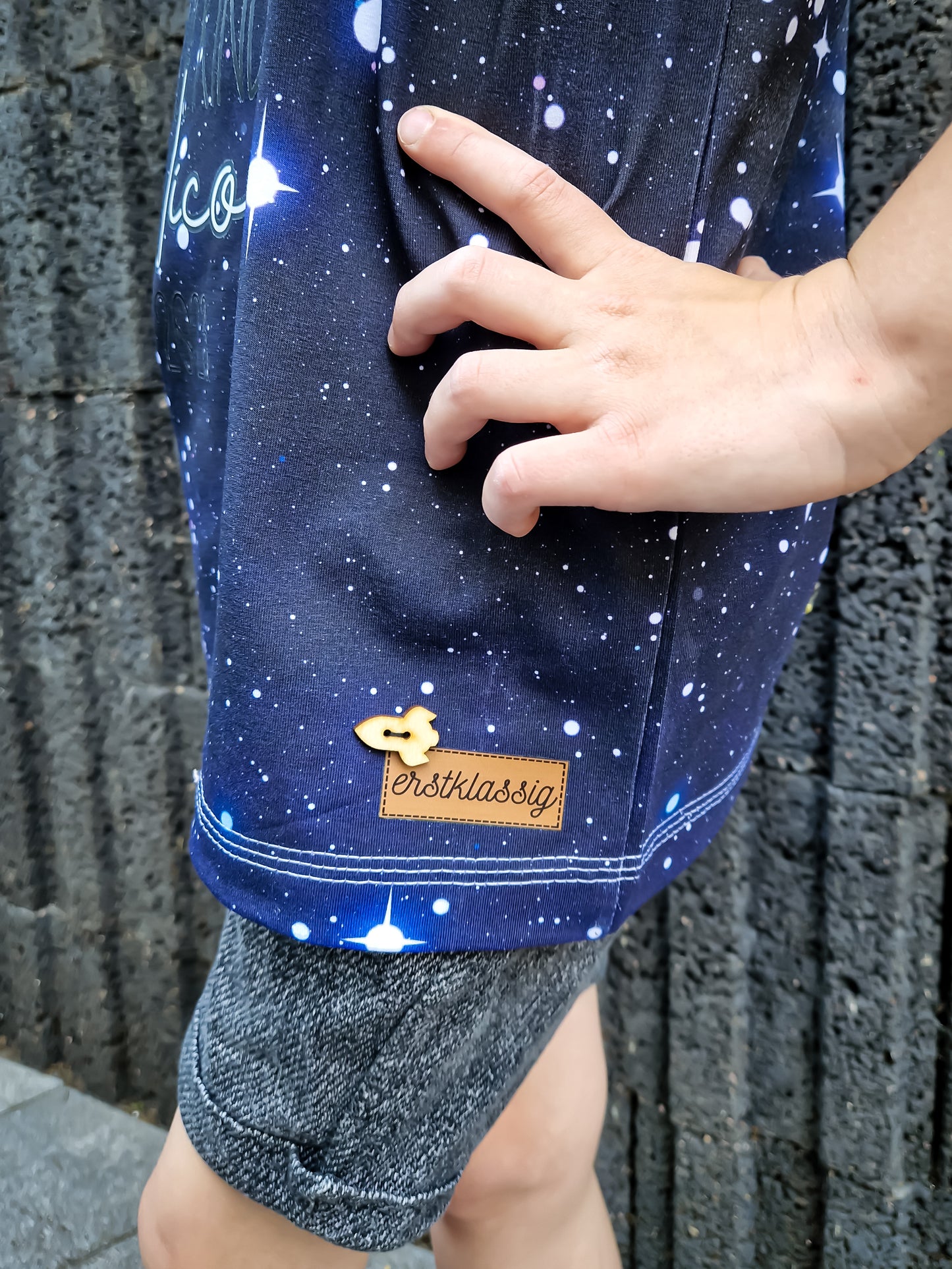 erstklassig Bügel Label Bügellabel Eigenproduktion