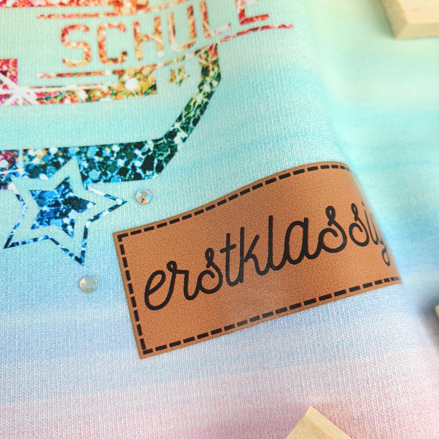 Schulstart - Einschulung Bügel-Label Set Eigenproduktion