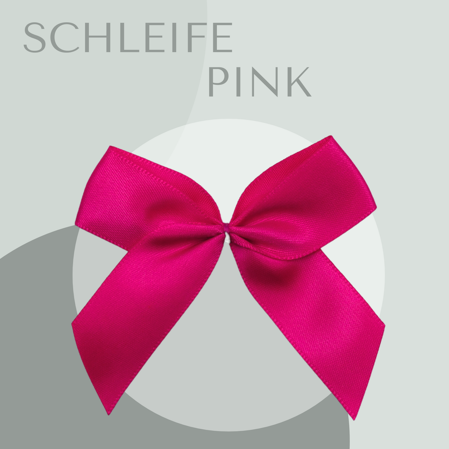 2 Schleifen Groß Pink