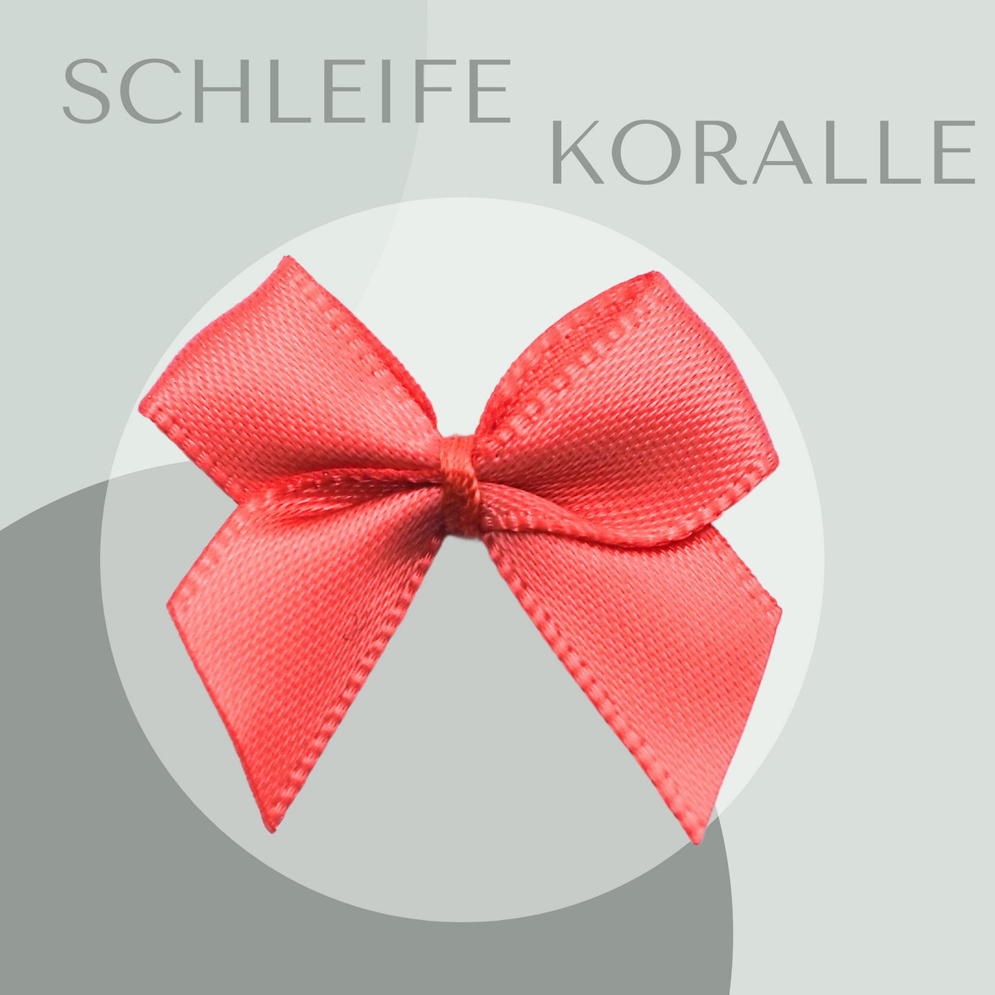 5 Schleifen klein Koralle