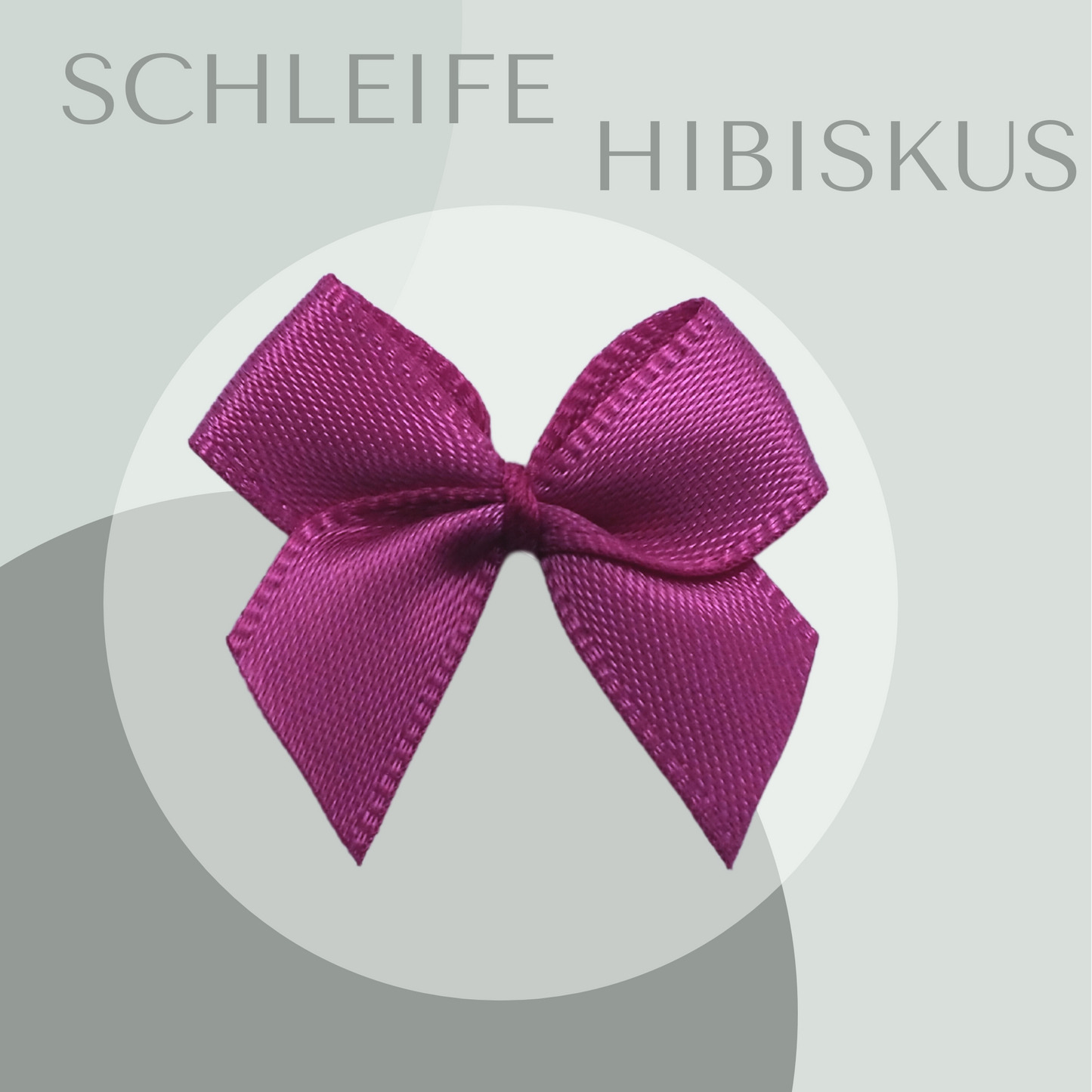 5 Schleifen klein Hibiskus