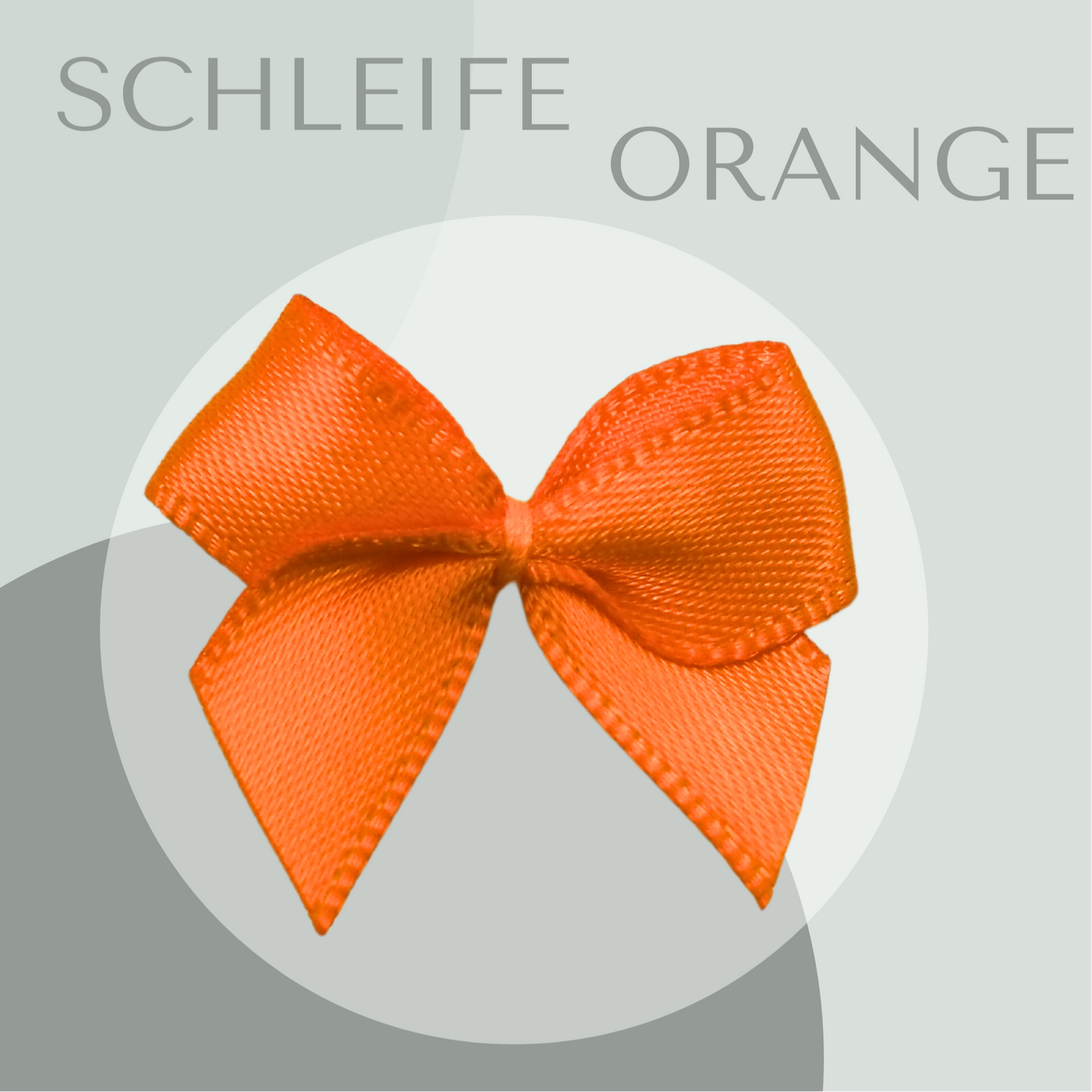 5 Schleifen klein orange
