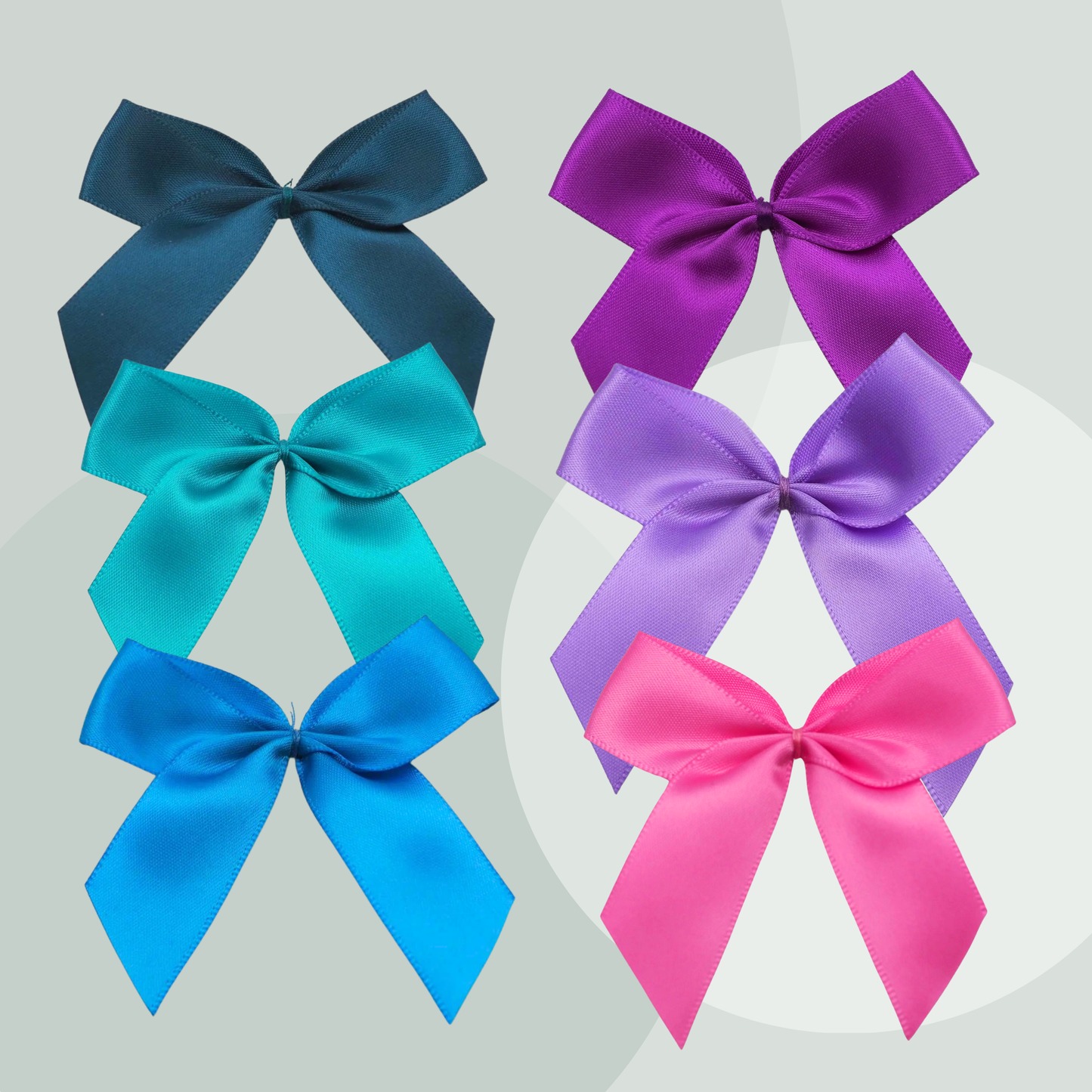 2 Schleifen Groß Lila