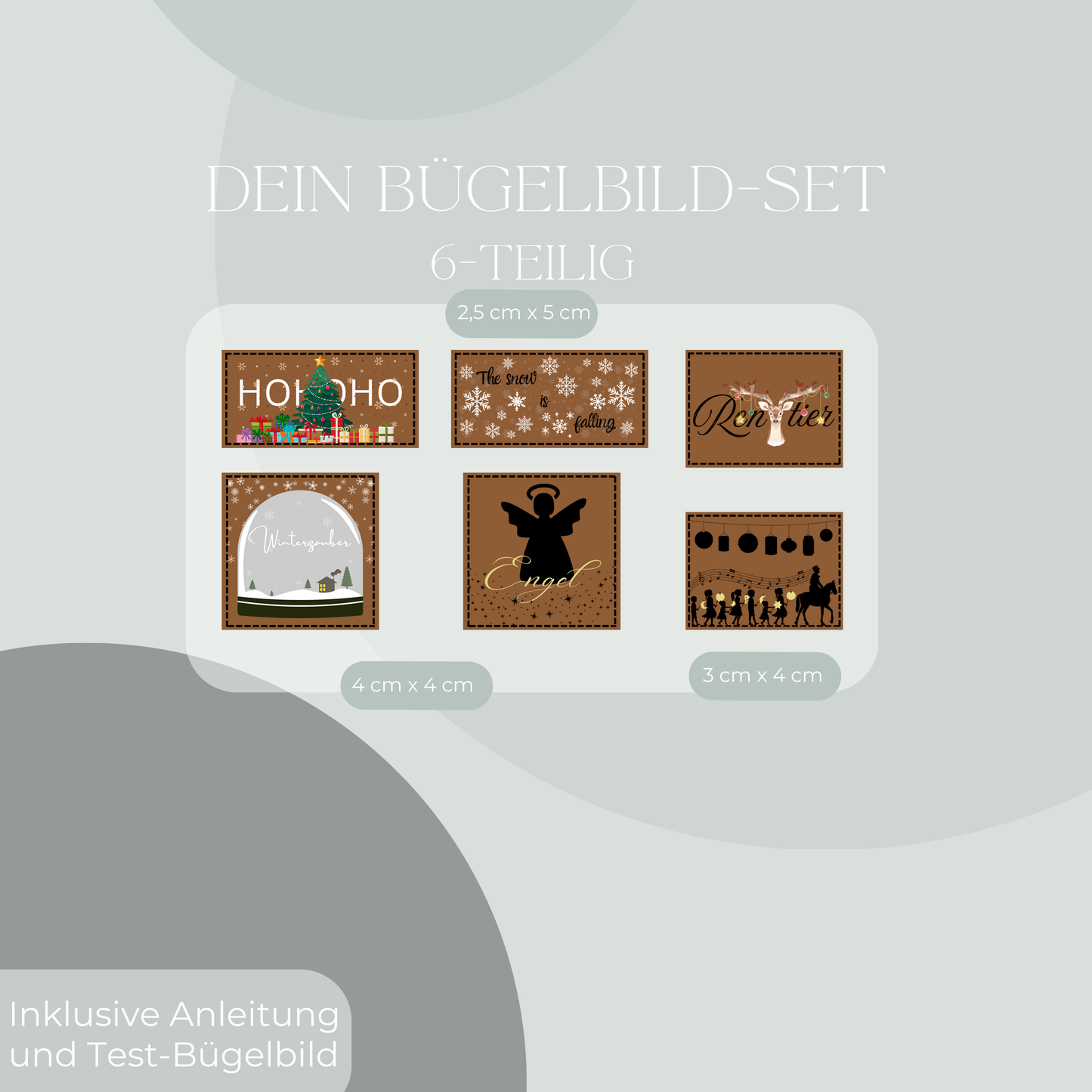 Winter-Label Set IV Eigenproduktion