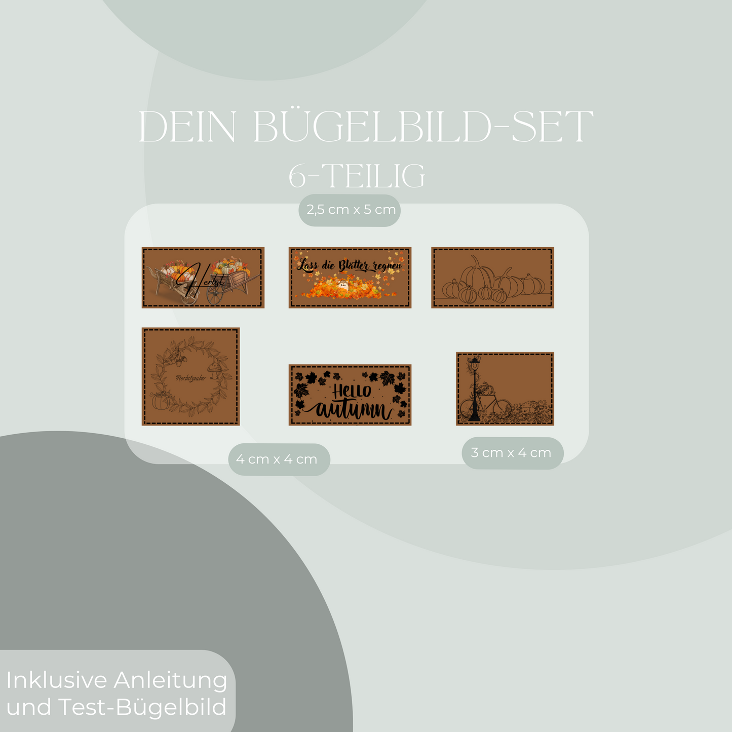 Herbst-Label Set II Eigenproduktion