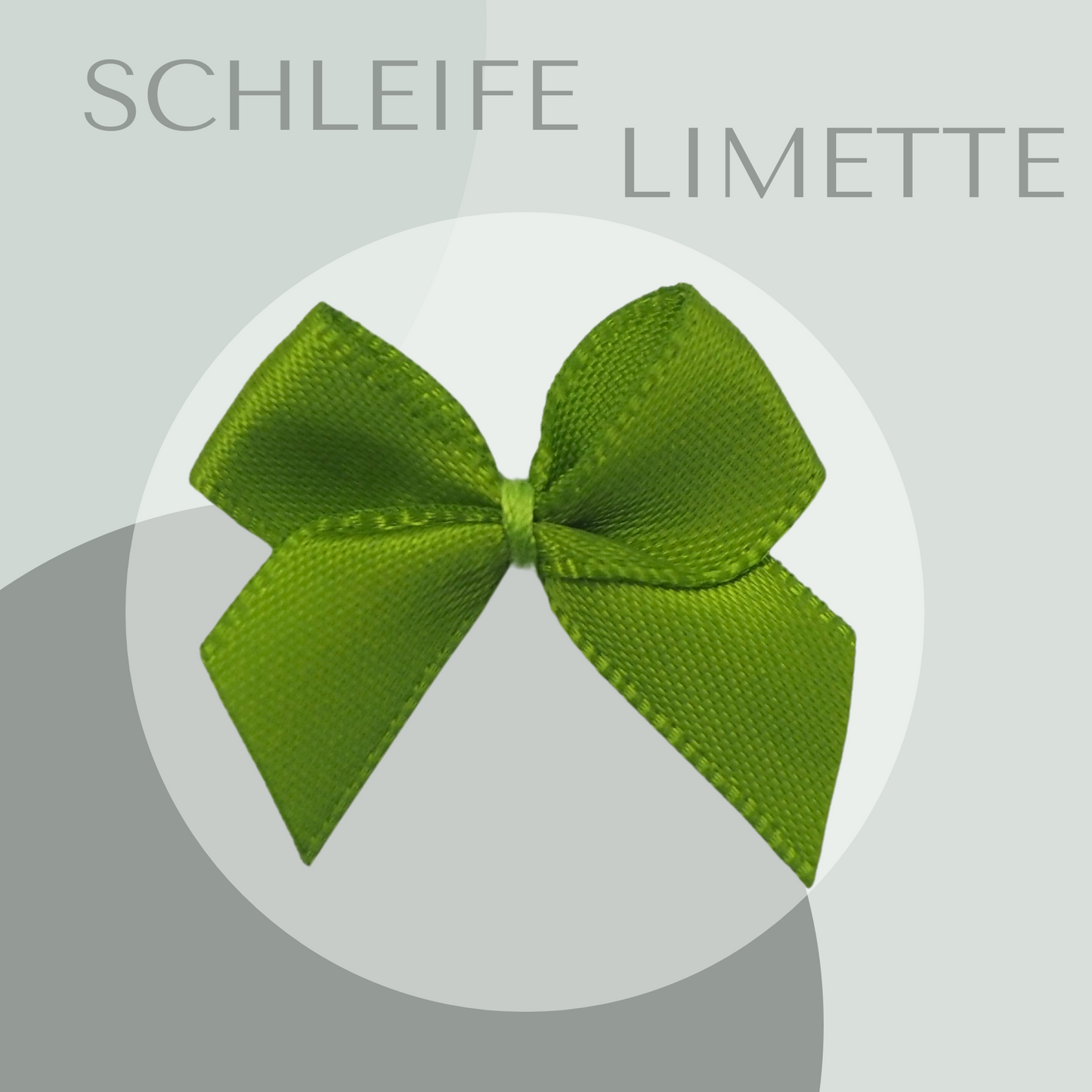 5 Schleifen klein Limette