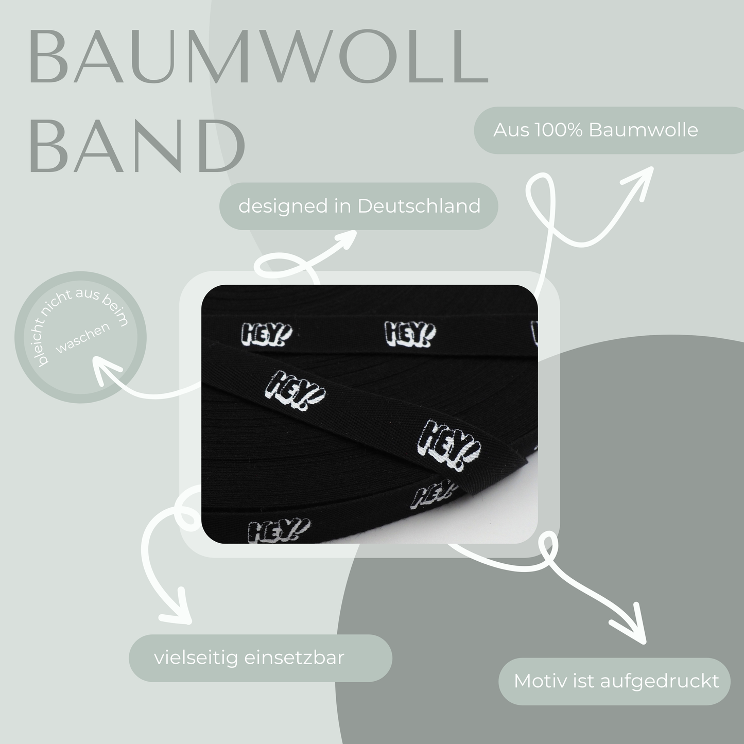 Hey! Baumwollband