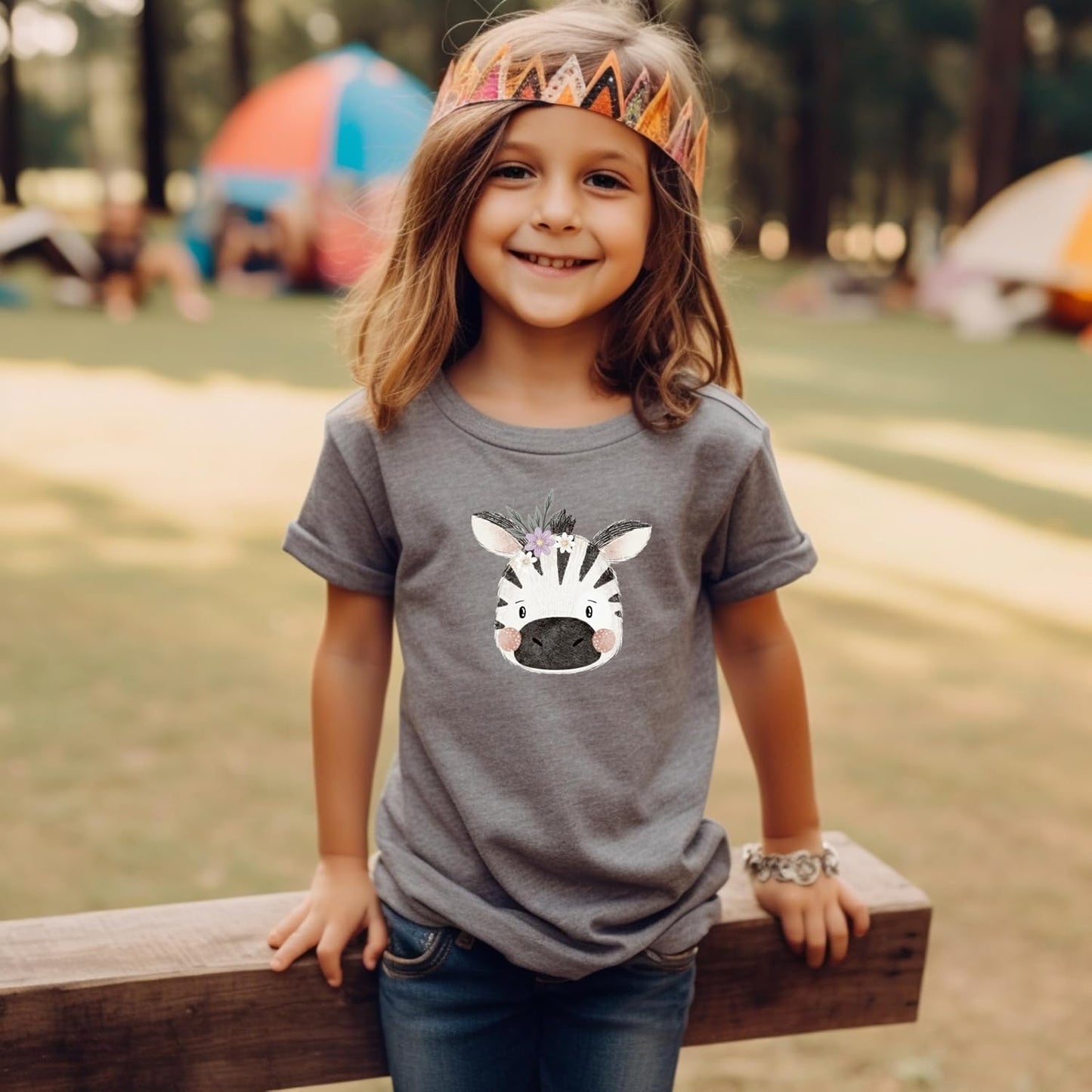 Safari Tiere Bügelbild Eigenproduktion DIN A4