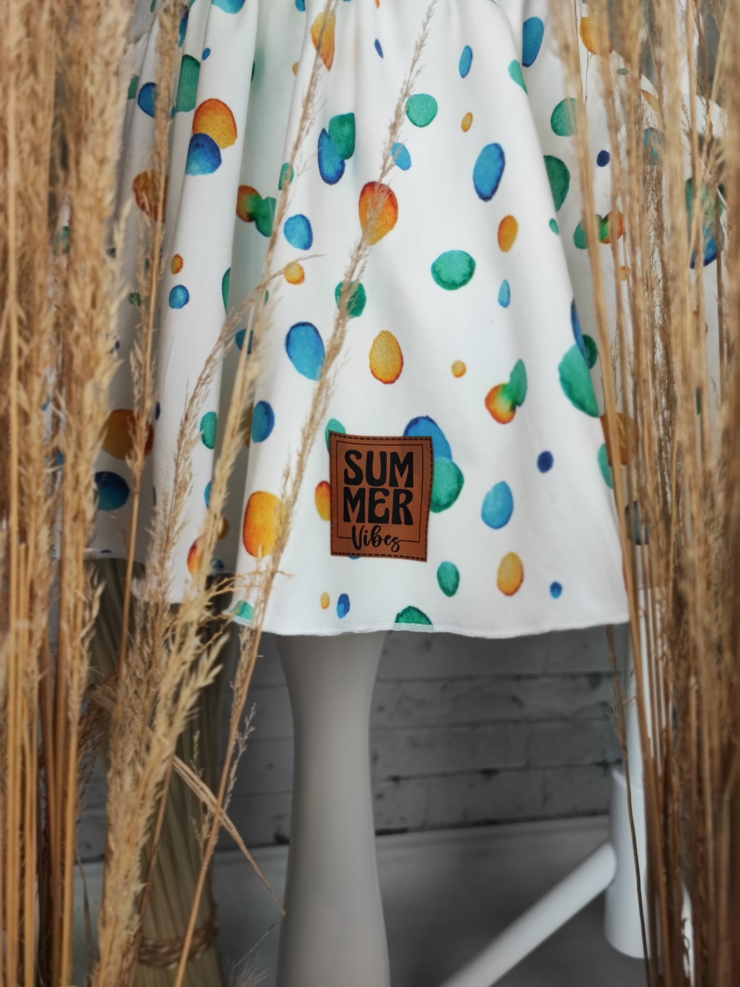 Summer Vibes Bügel Label Bügellabel Eigenproduktion