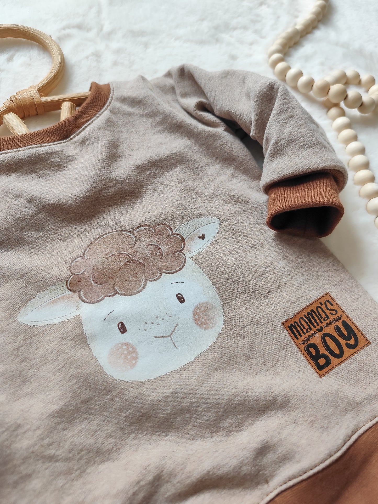 Schafskopf - Bügel-Bild Bügelbild Eigenproduktion