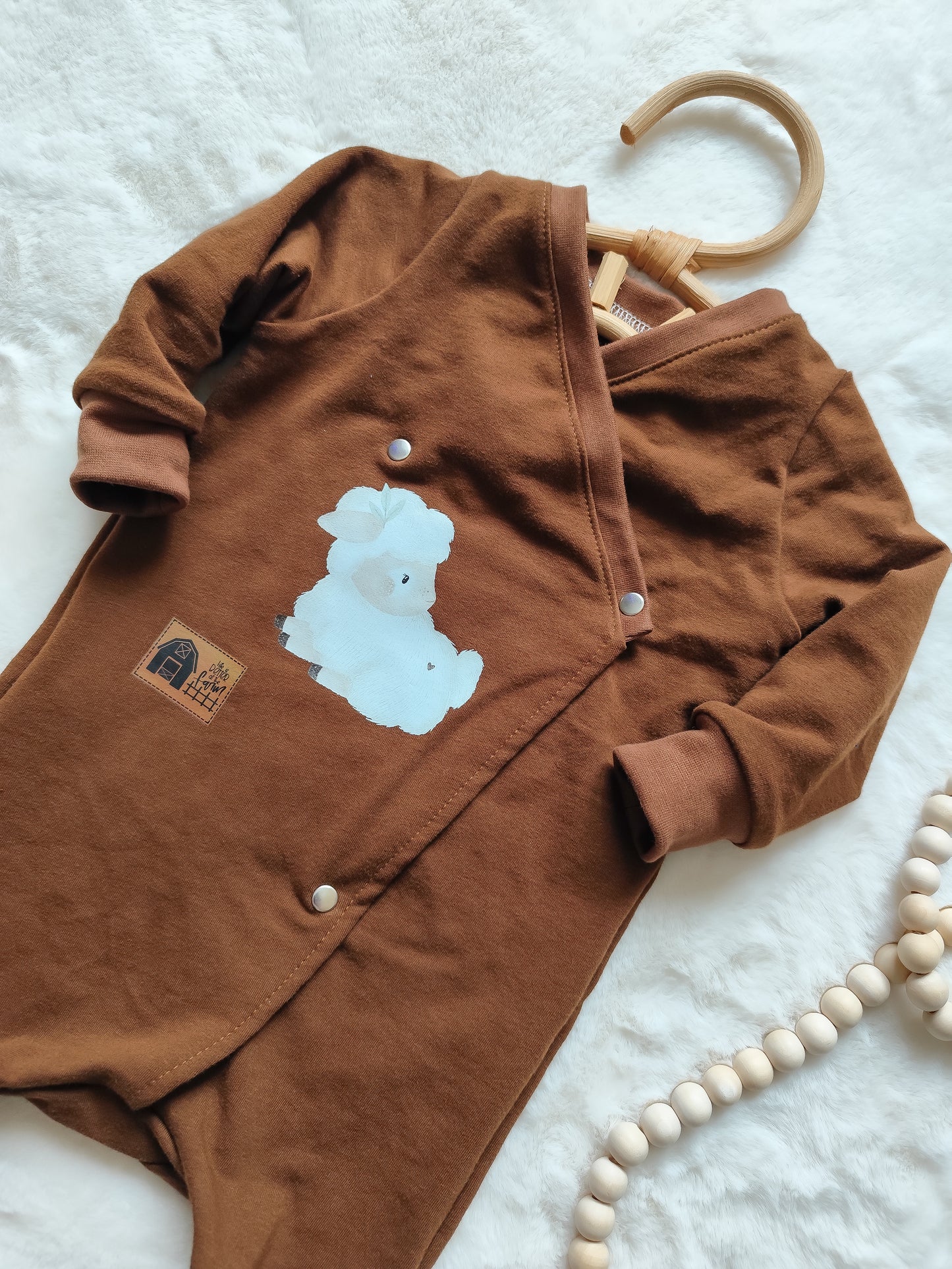 Schaf - Maxi Bügel-Bild Bügelbild Eigenproduktion