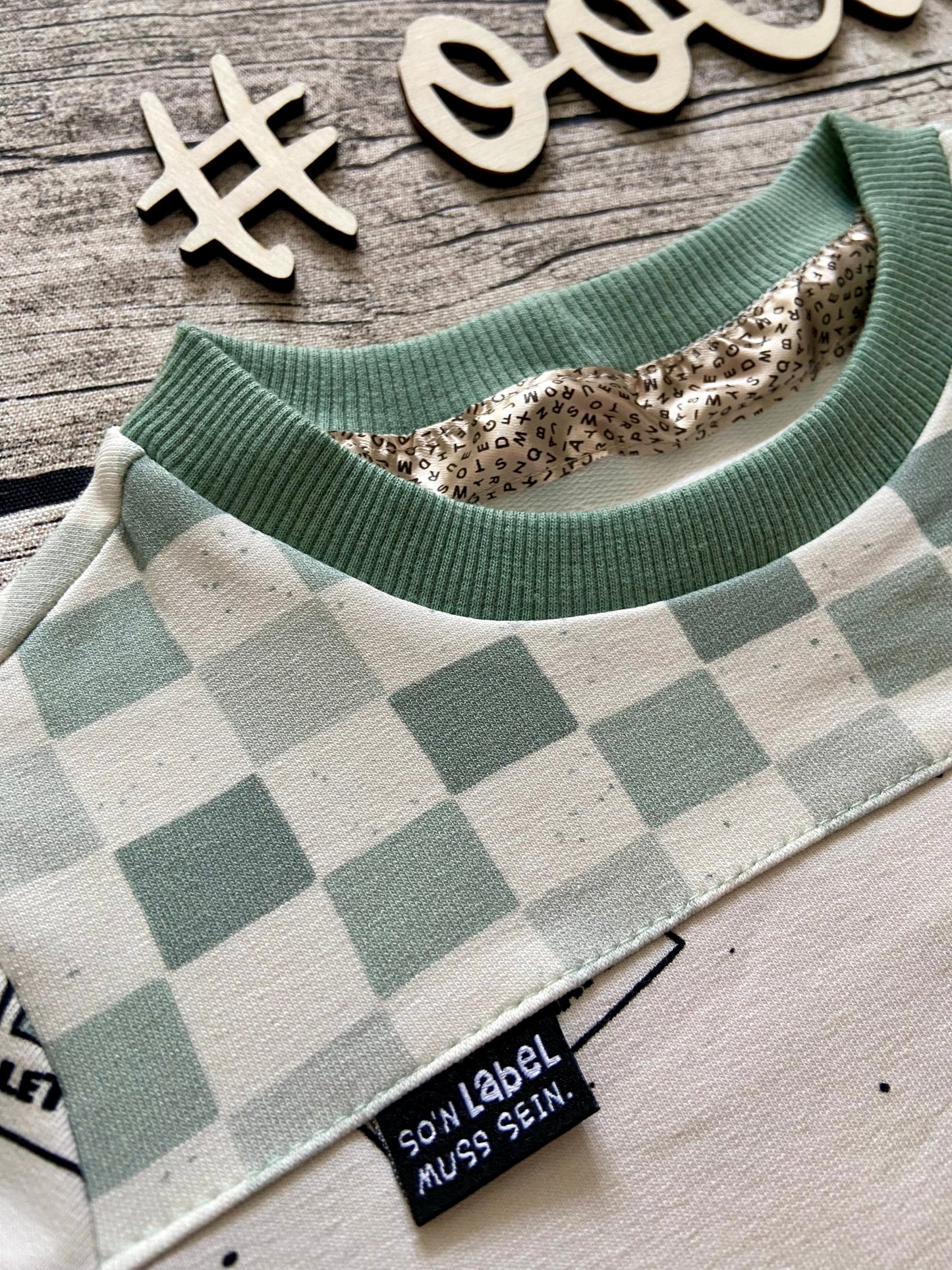 Buchstaben Satinband