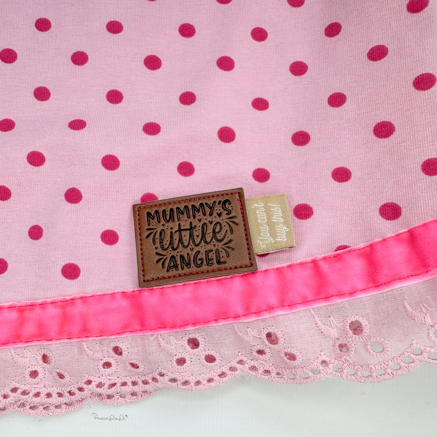 You can't buy this Beige Web Label gewebt Eigenproduktion