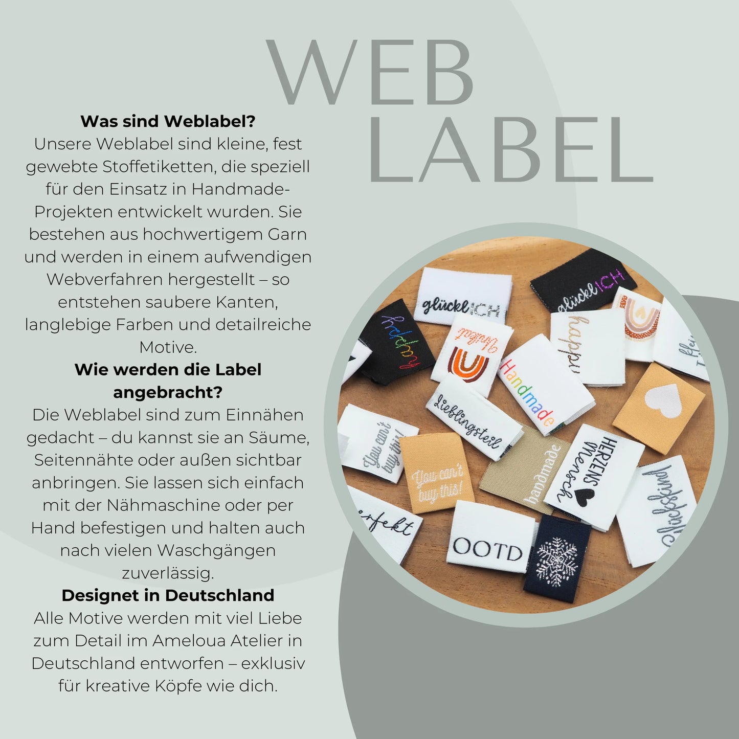 Polizei Abzeichen Web Label Gewebt Eigenproduktion