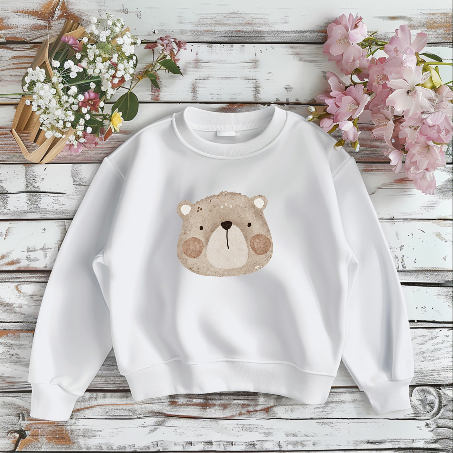 Bär Bügel-Bild Bügelbild Eigenproduktion