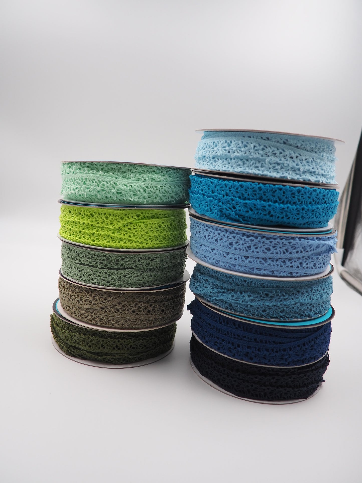 Klöppel Spitze 13mm Royal Blau