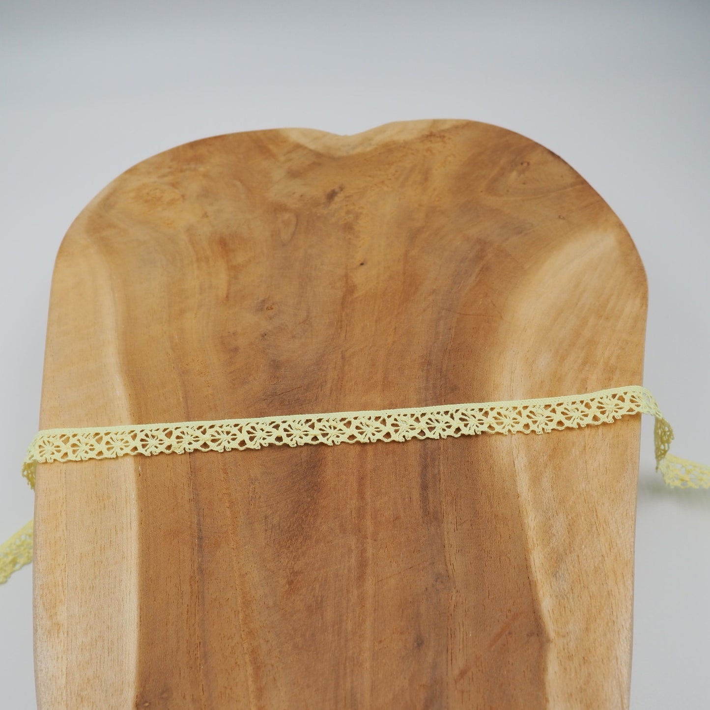 Klöppel Spitze 13mm Pastell gelb