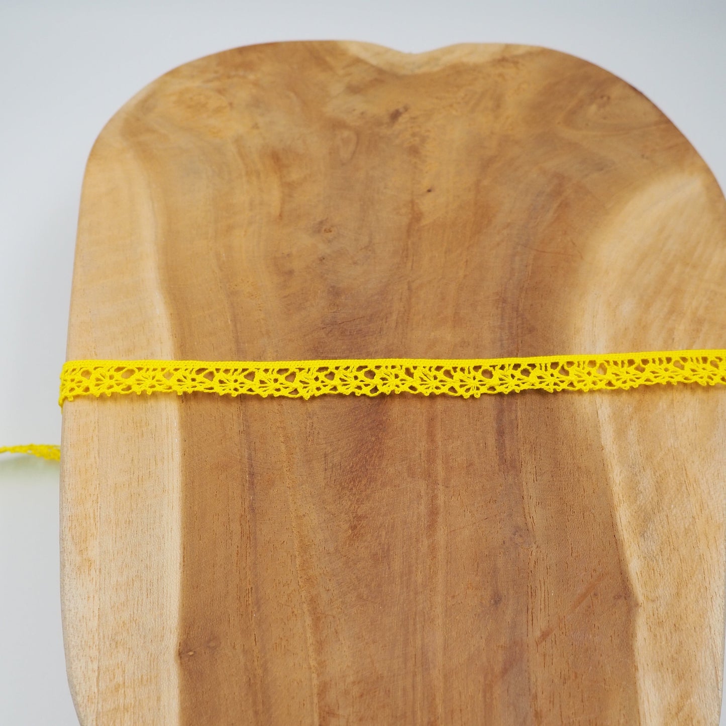 Klöppel Spitze 13mm Neon gelb