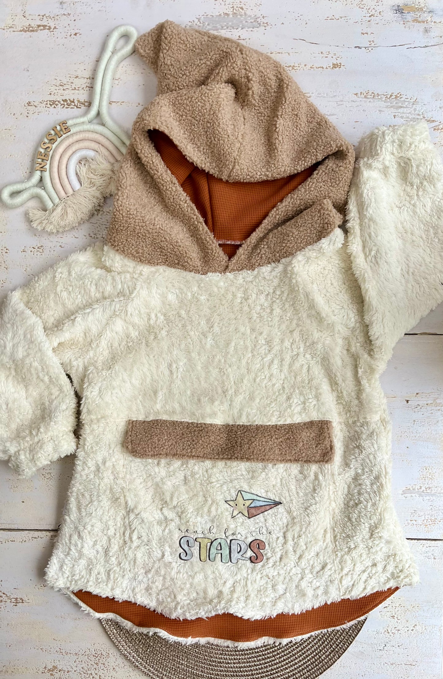 Reach for the stars - Maxi Bügel-Bild Bügelbild Eigenproduktion