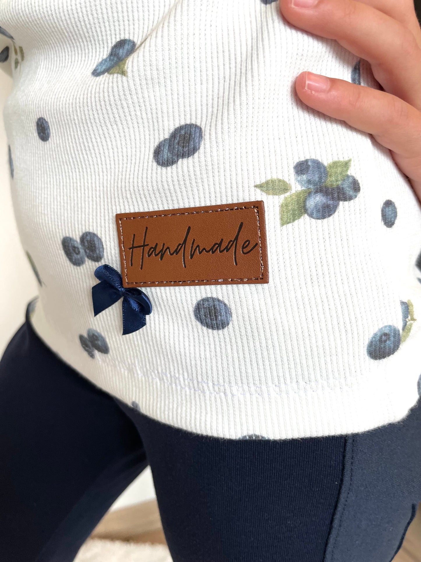 Handmade Kunstlederlabel Kunstleder Label Eigenproduktion