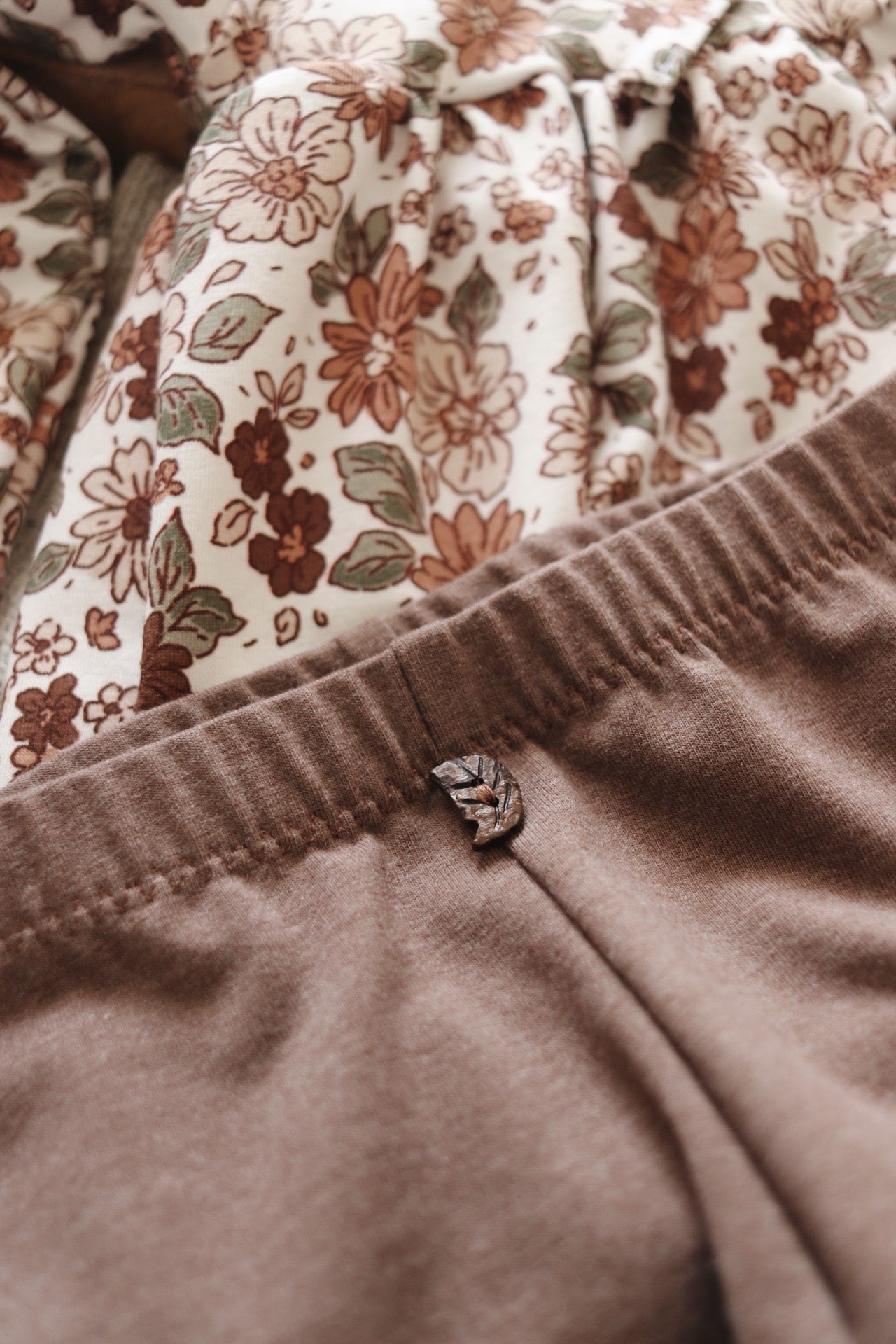 Kokosknopf Blattform 15 mm