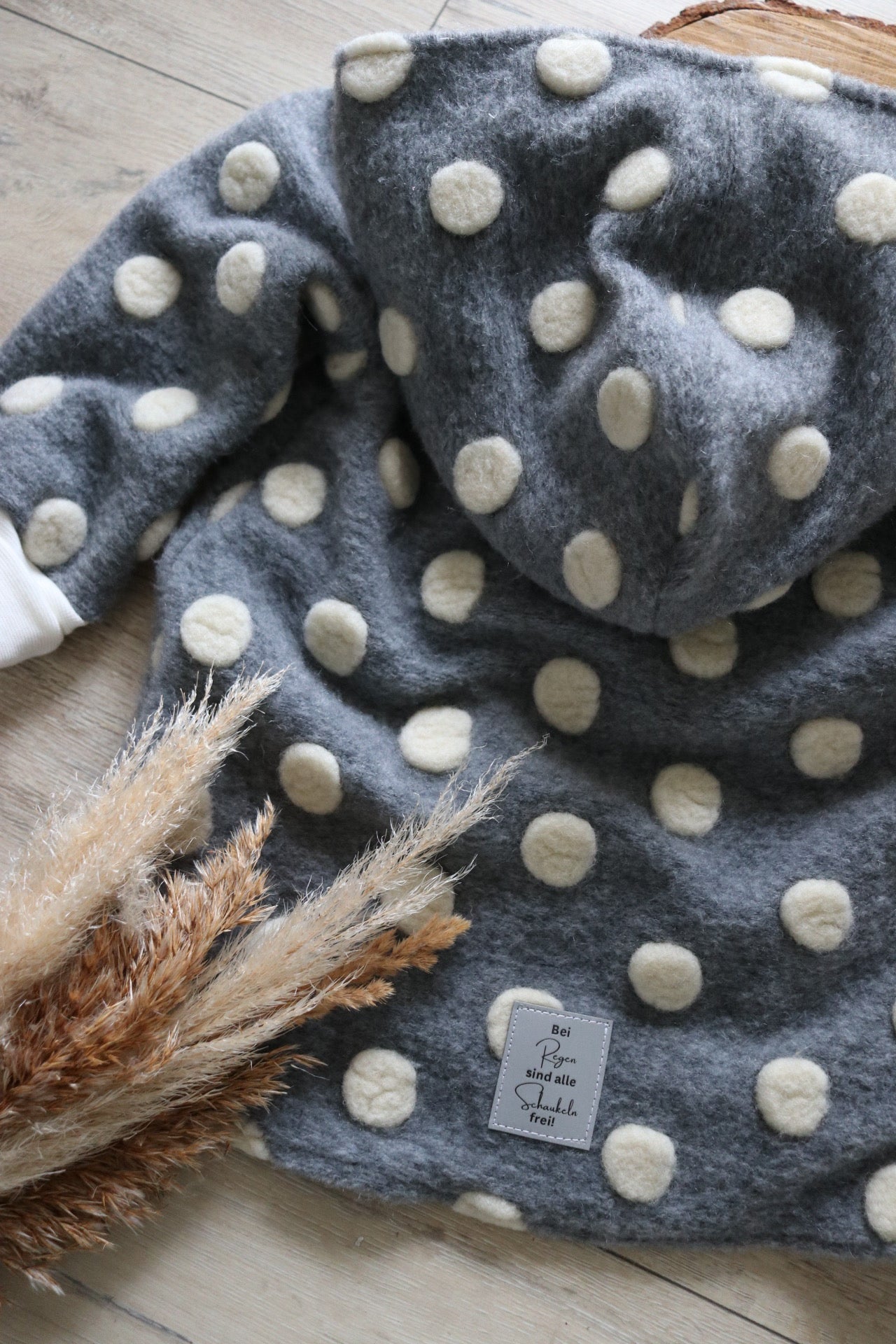 Bei Regen sind alle Schaukeln frei Reflektor Label