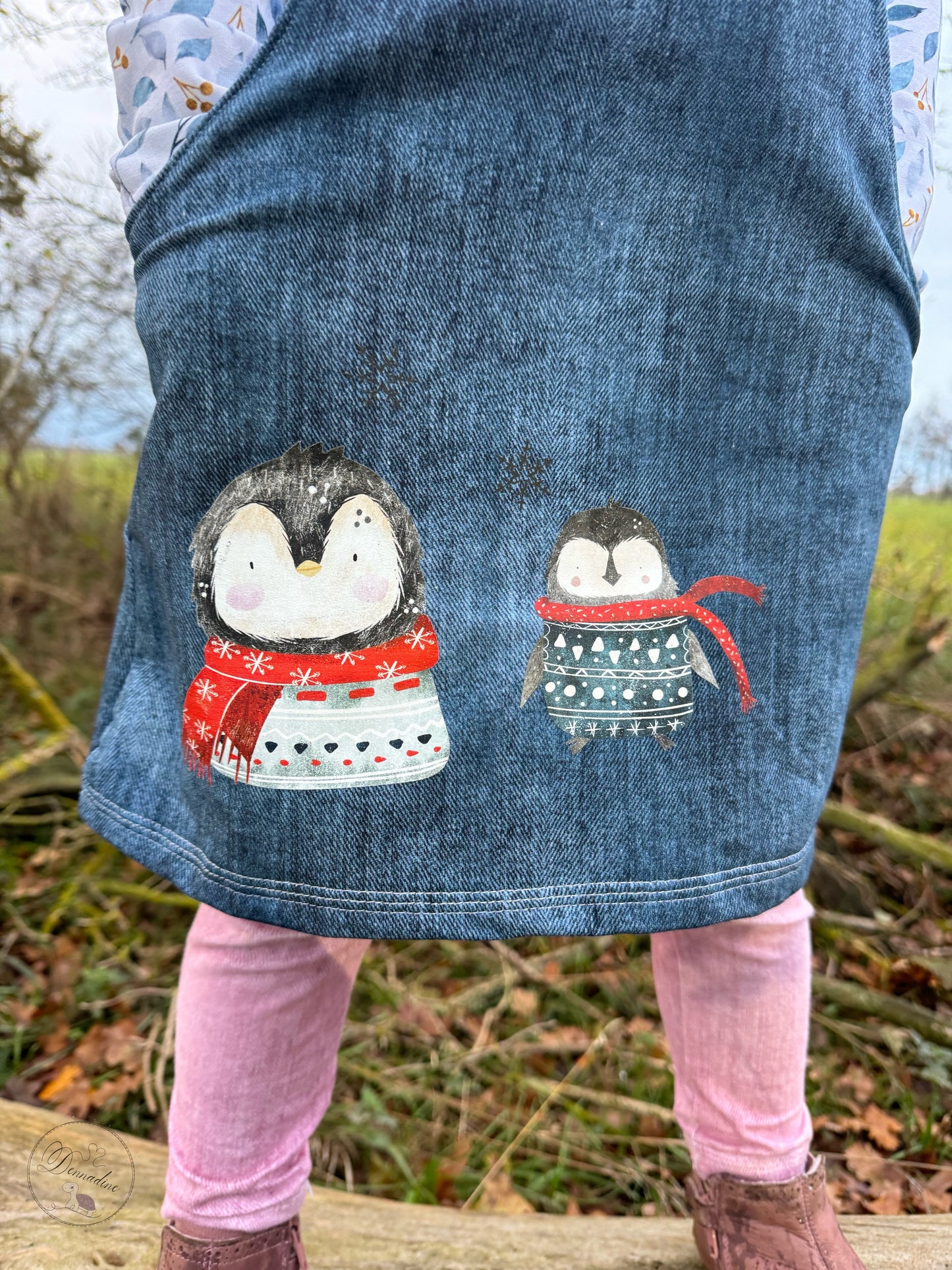 Winterzauber Bügel-Bild Set Bügelbild Eigenproduktion