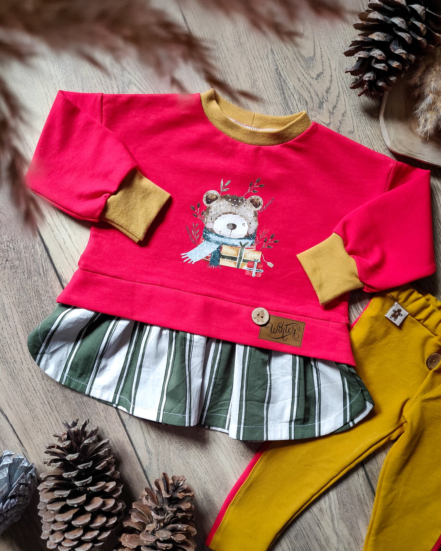 Let it Snow Bügel-Bild Set Bügelbild Eigenproduktion