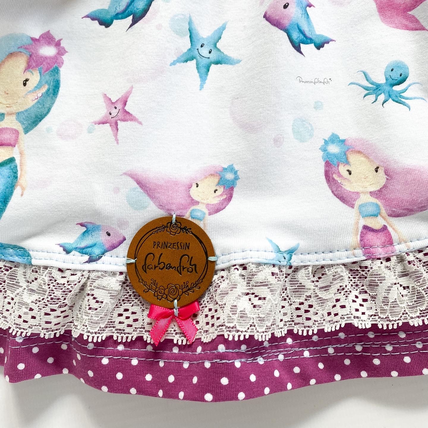 5 Schleifen mini Bunt gemischt - Ameloua