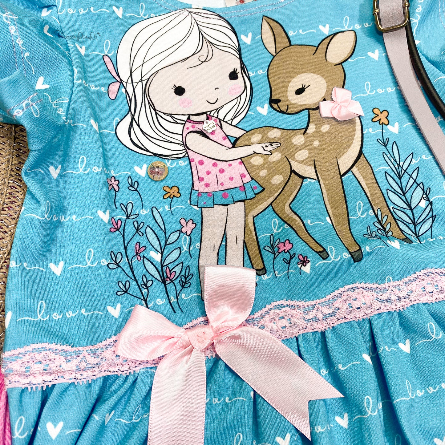 5 Schleifen klein Bunt gemischt - Ameloua