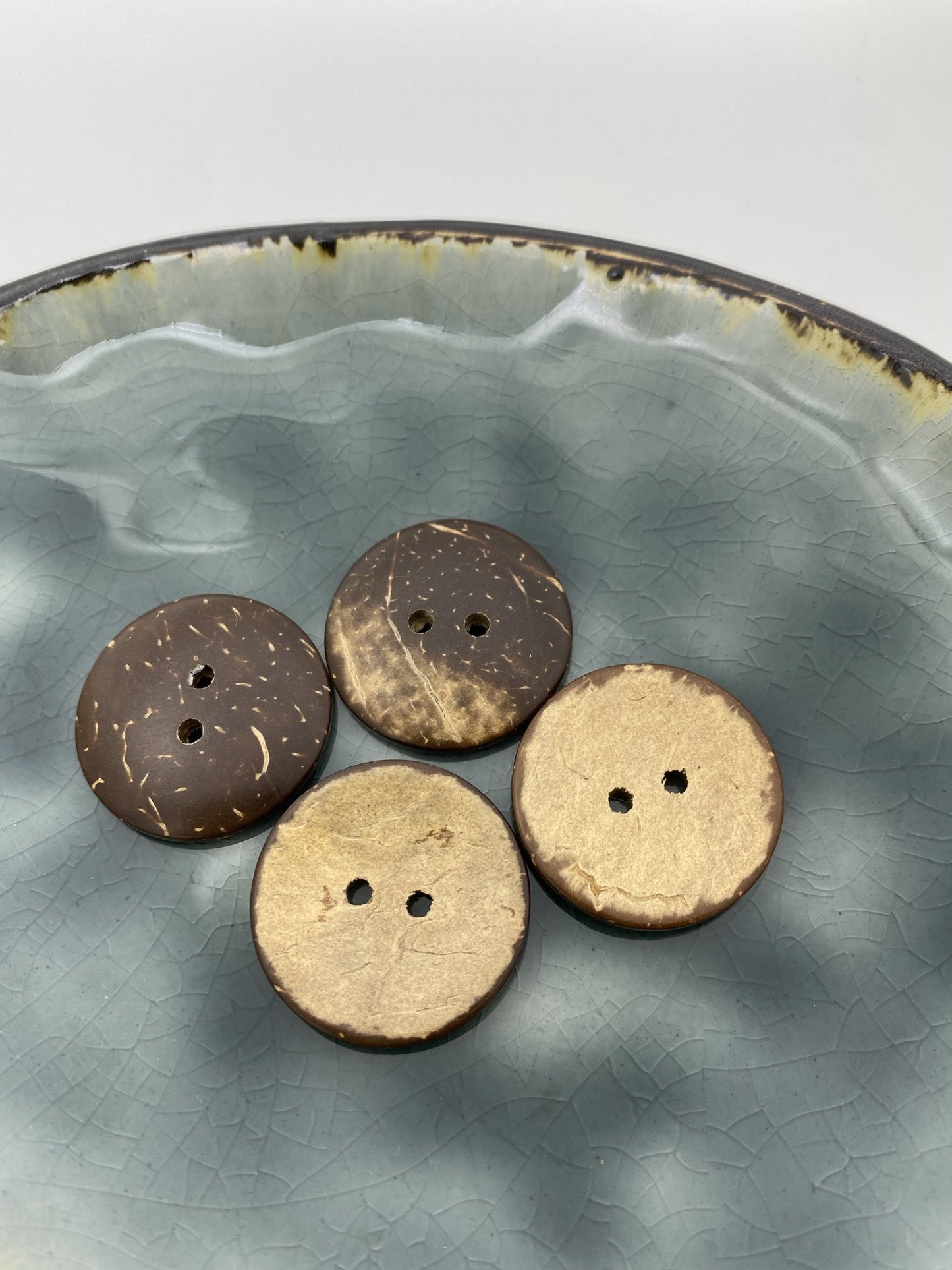 Kokosknopf Rund 30mm - Ameloua