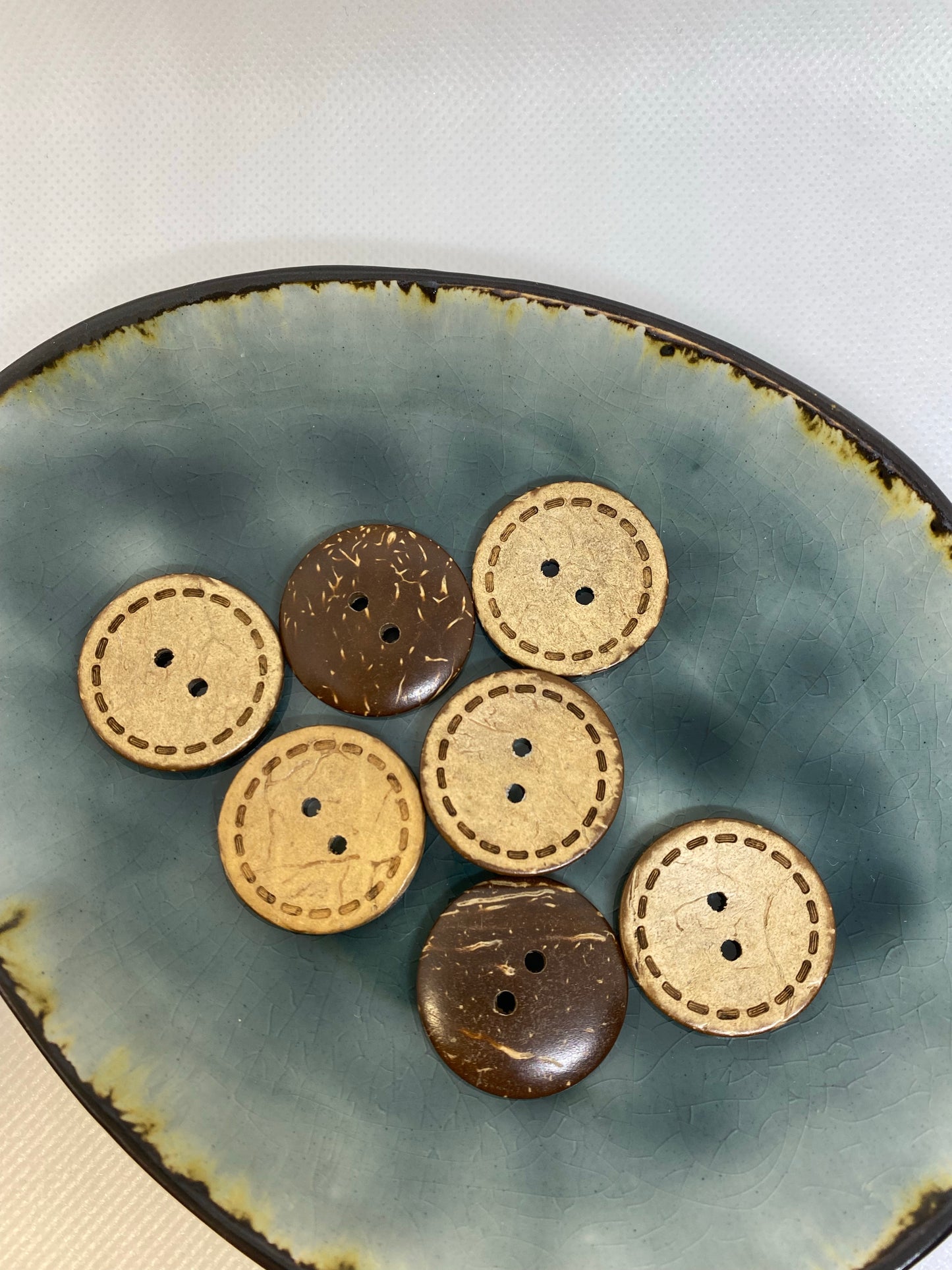 Kokosknopf Rund 25mm - Ameloua