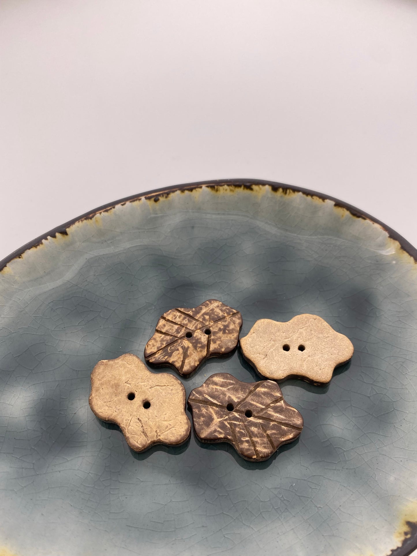 Kokosknopf Blattform 30mm - Ameloua