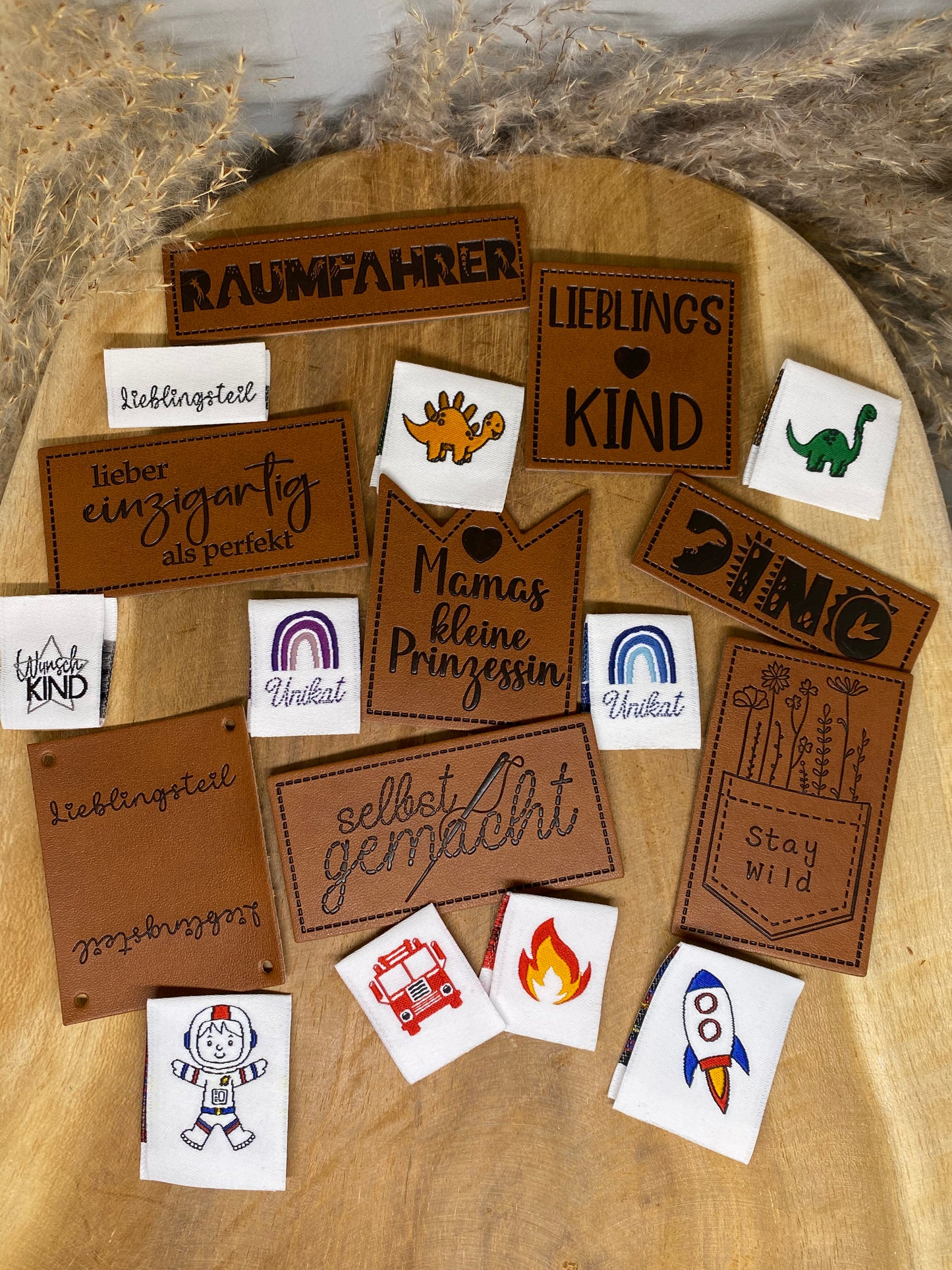 Lieblingsteil Web Label gewebt Eigenproduktion