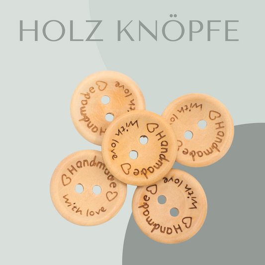 hHandmade with Love, Holzknopf 
