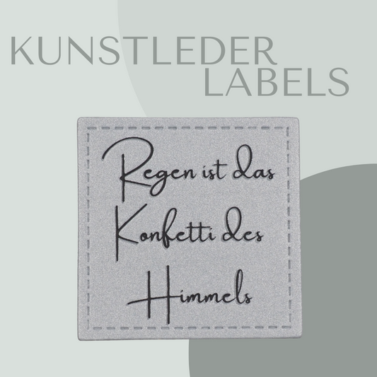 Bei Regen sind alle Schaukeln frei Reflektor Label