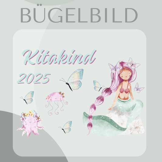 Bügelbild-Set Kitakind 2025 Meerjungfrau II