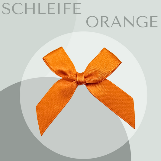 Schleife Groß in Orange