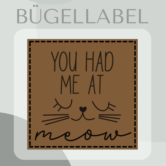 Bügellabel You Had Me At